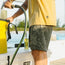 Shoalwater Tech Shorts - Tropic Noir : Vetiver
