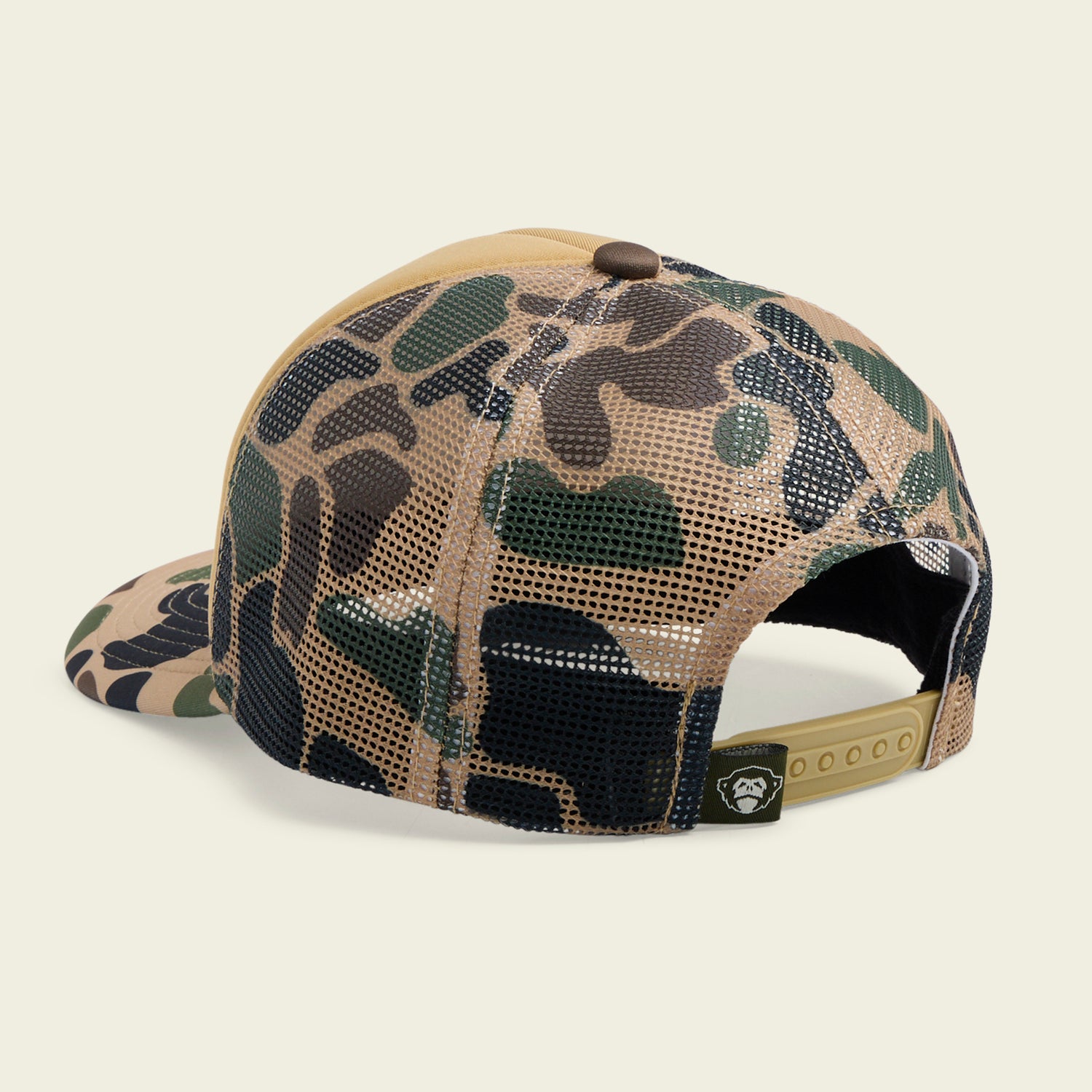 H-Man Western Wear Foam Dome - Khaki / Camo - View 3