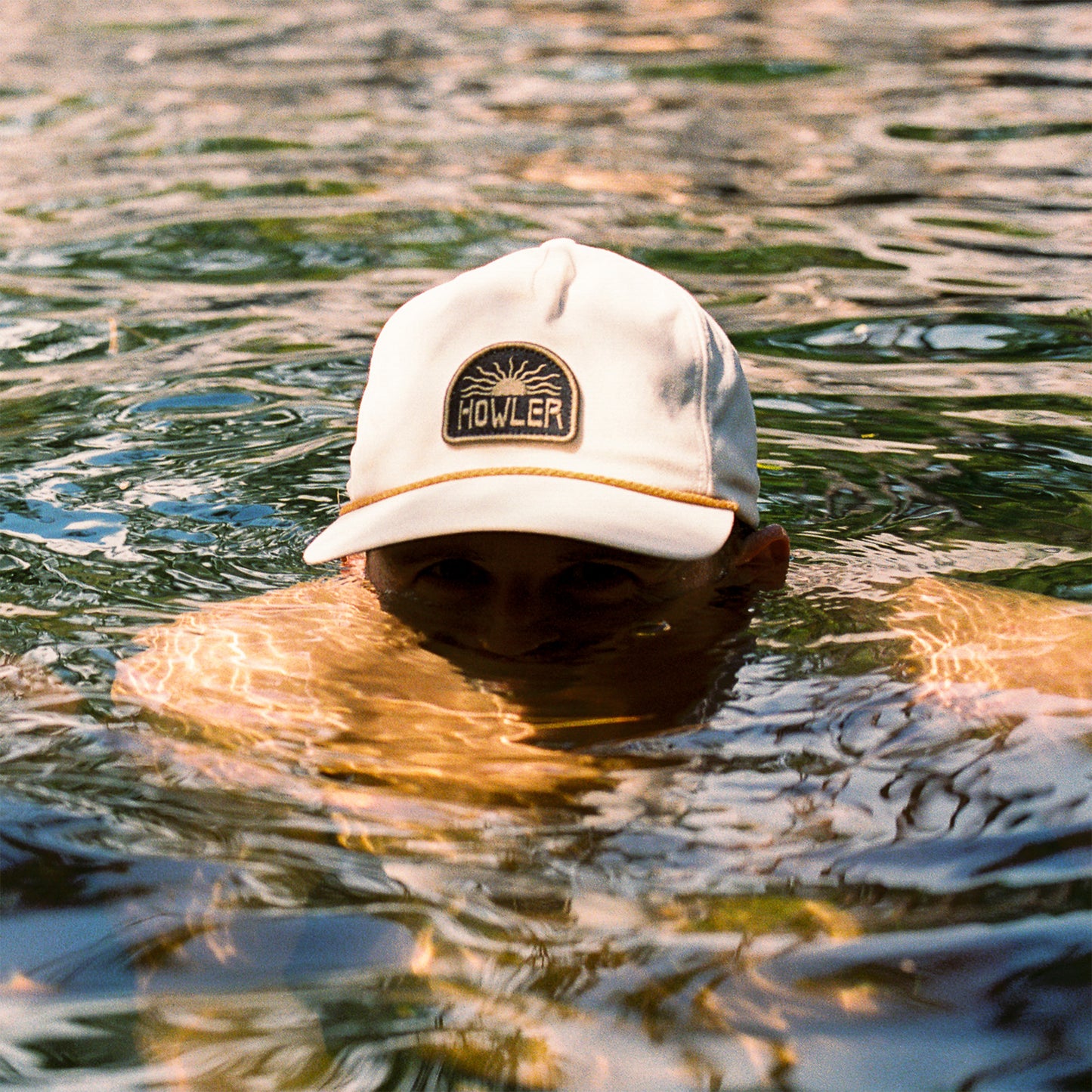 El Sol Snapback - White - View 2