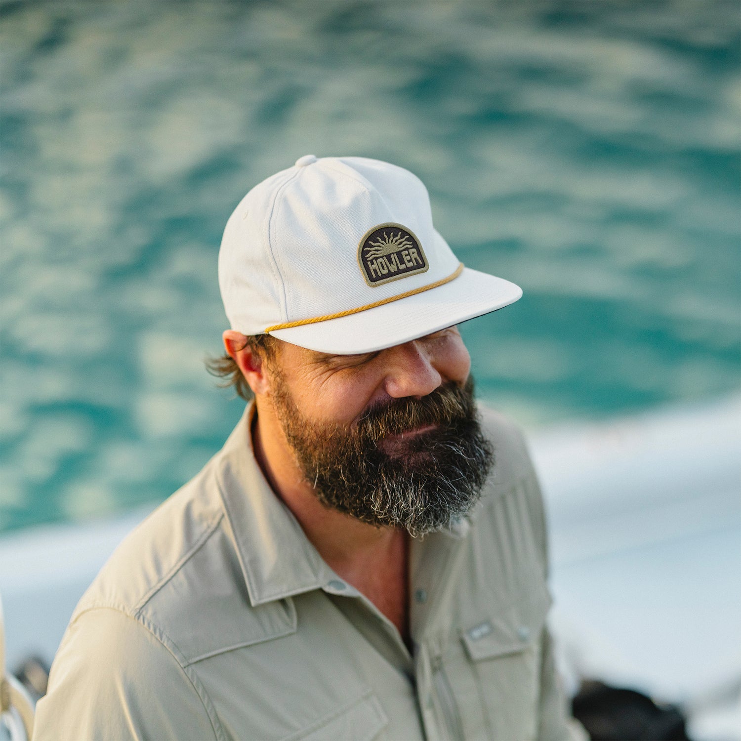 El Sol Snapback - White - View 4