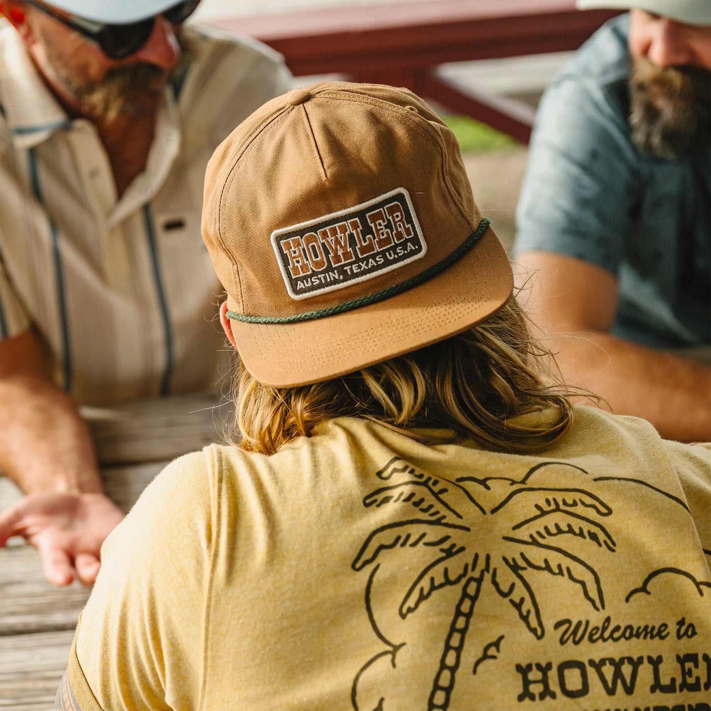 Howler Slab Snapback - Duck Brown - View 2