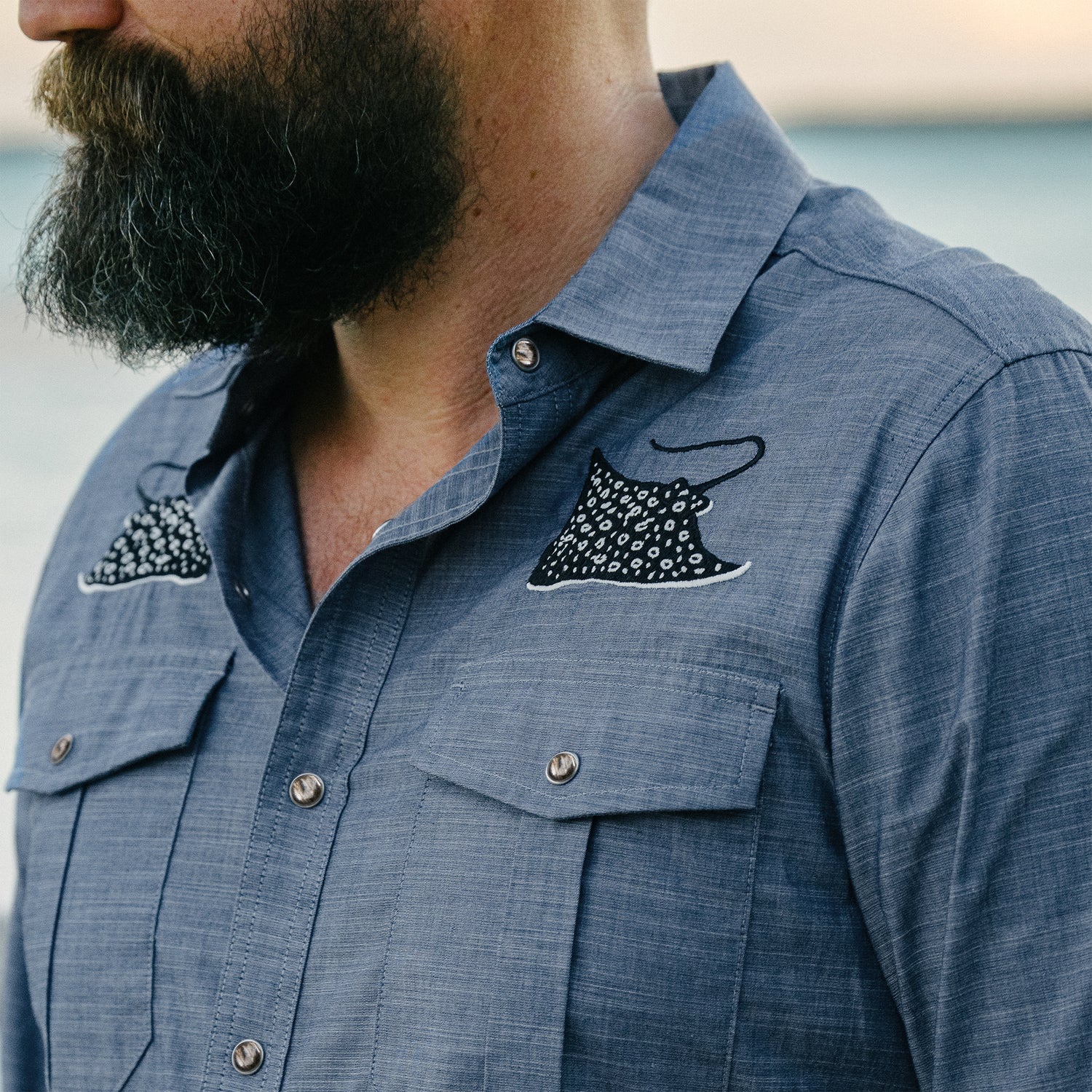 Gaucho Snapshirt - Patrolling Rays