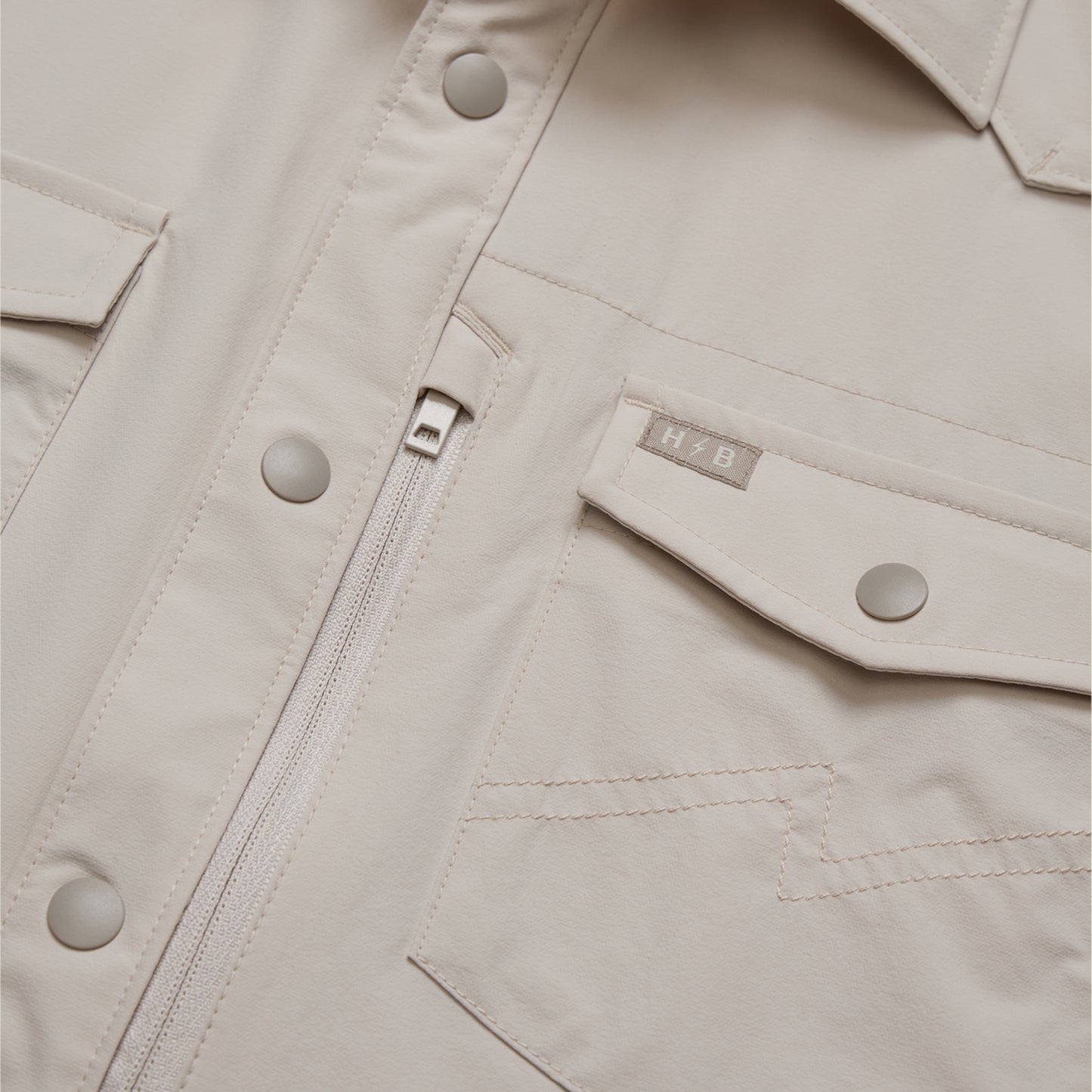 Emerger Tech Longsleeve - Chalk - View 7