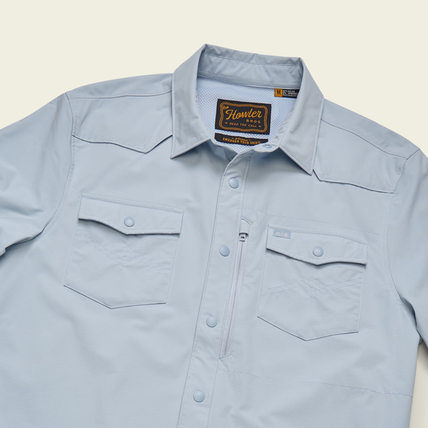 Emerger Tech Longsleeve - Sky - View 3
