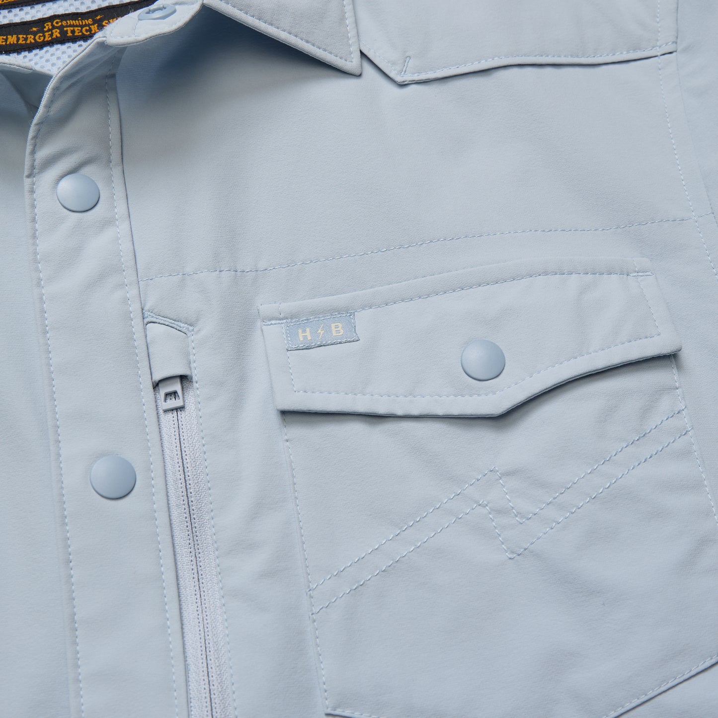 Emerger Tech Longsleeve - Sky - View 5