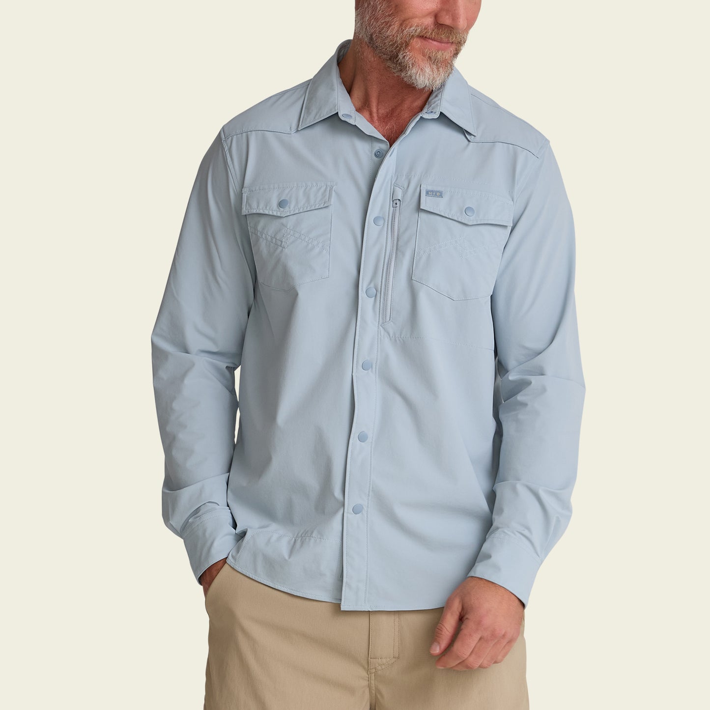 Emerger Tech Longsleeve - Sky - View 4