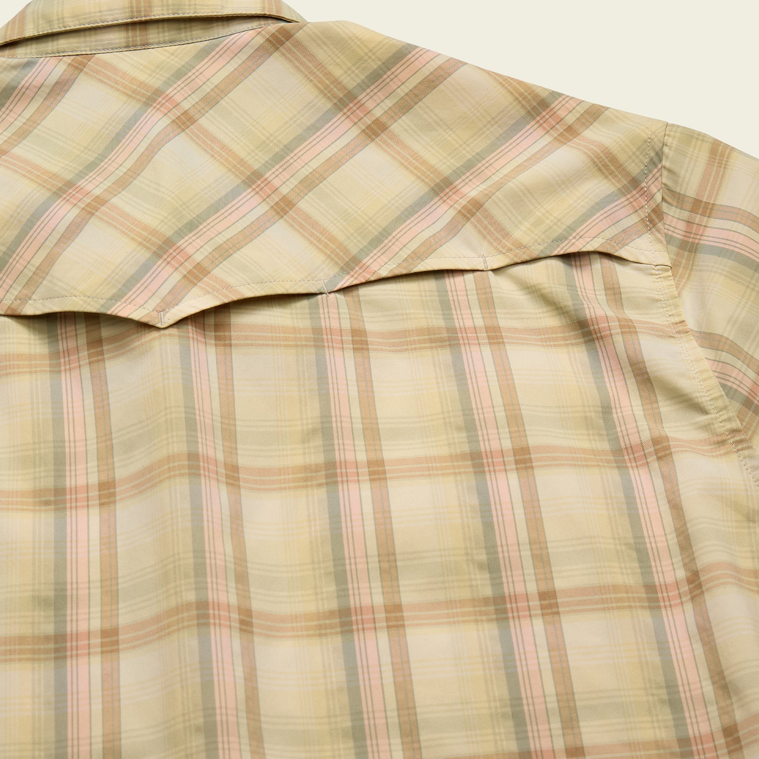 H Bar B Tech Longsleeve - Isley Plaid : Hemp - View 7