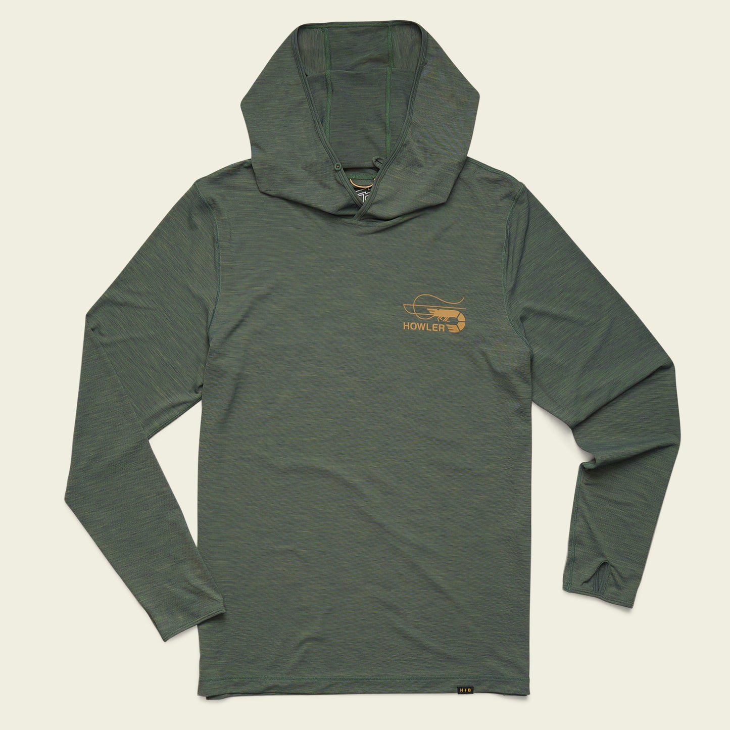 HB Tech Hoodie - Fatigue - View 1
