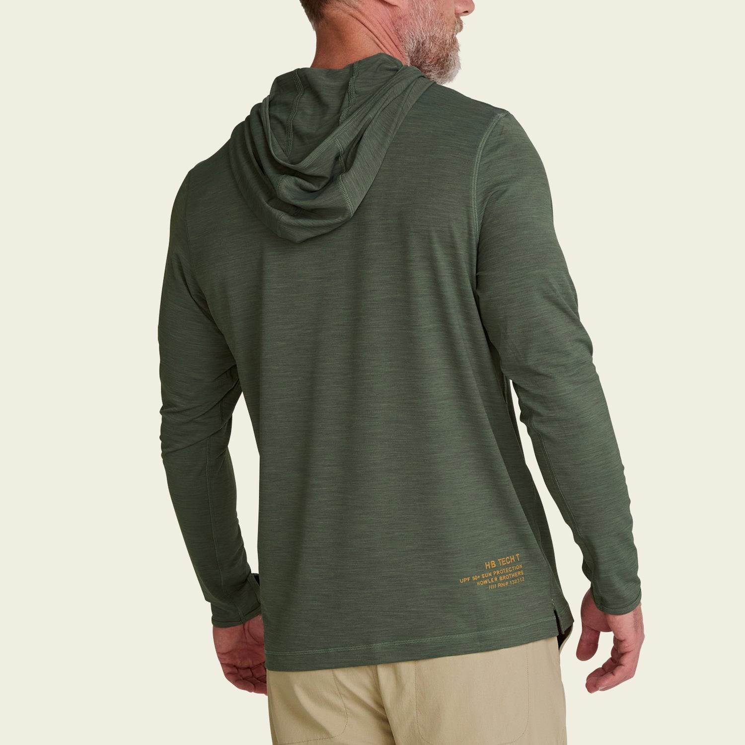 HB Tech Hoodie - Fatigue - View 6