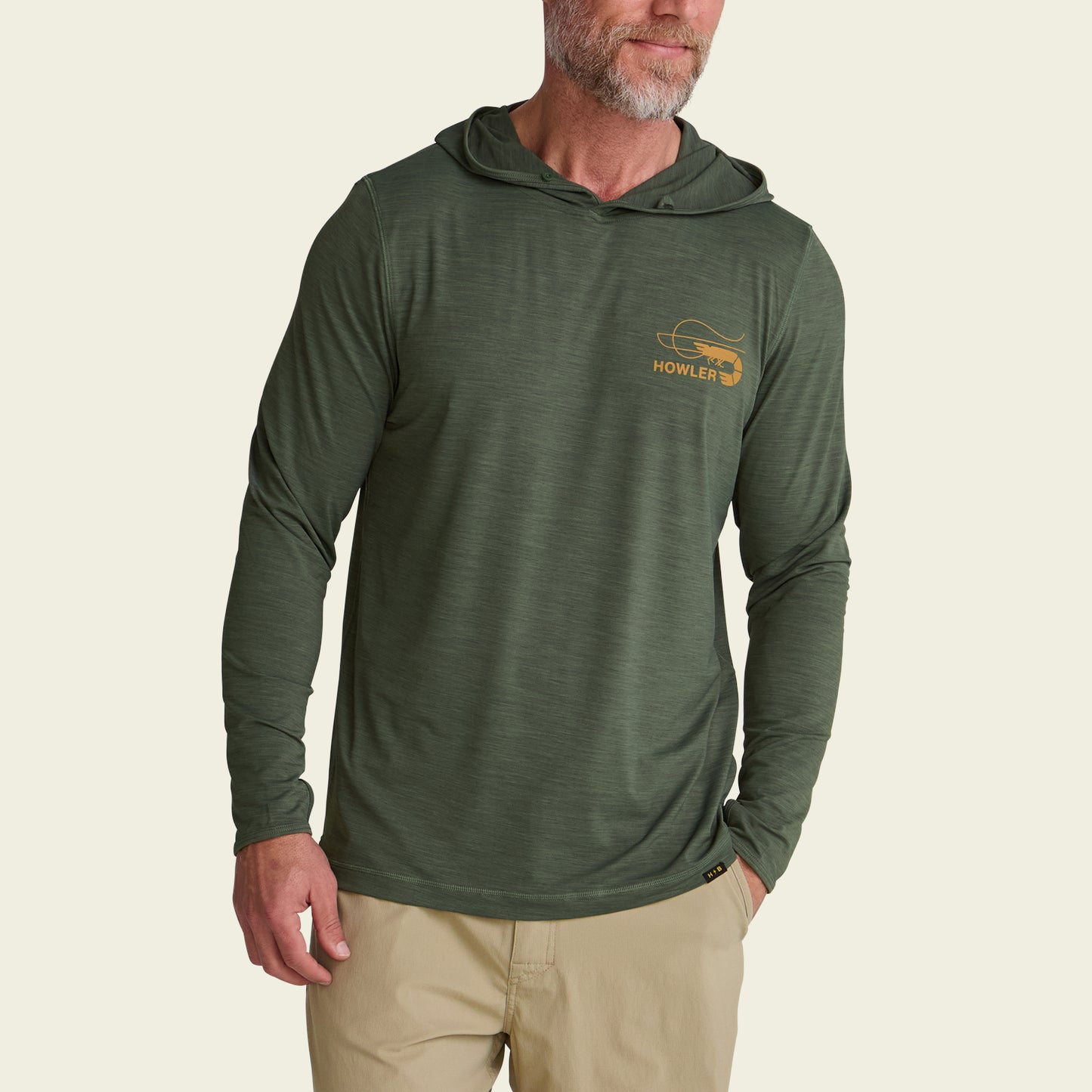 HB Tech Hoodie - Fatigue - View 4