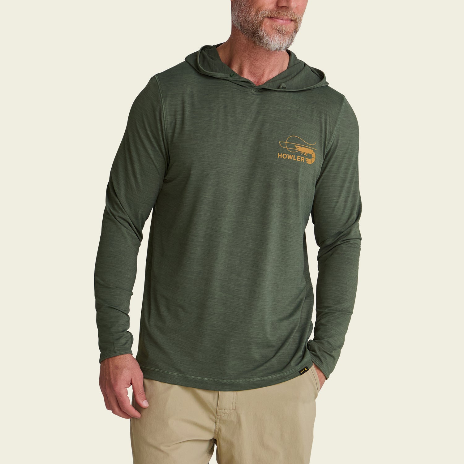 HB Tech Hoodie - Fatigue - View 4