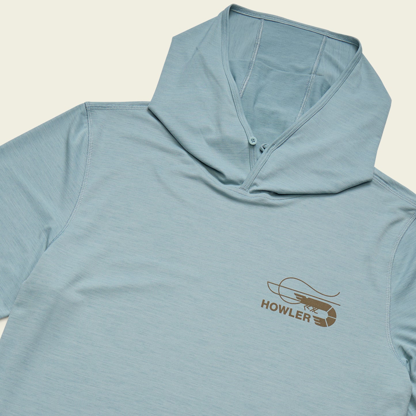 HB Tech Hoodie - Pool Blue - View 3