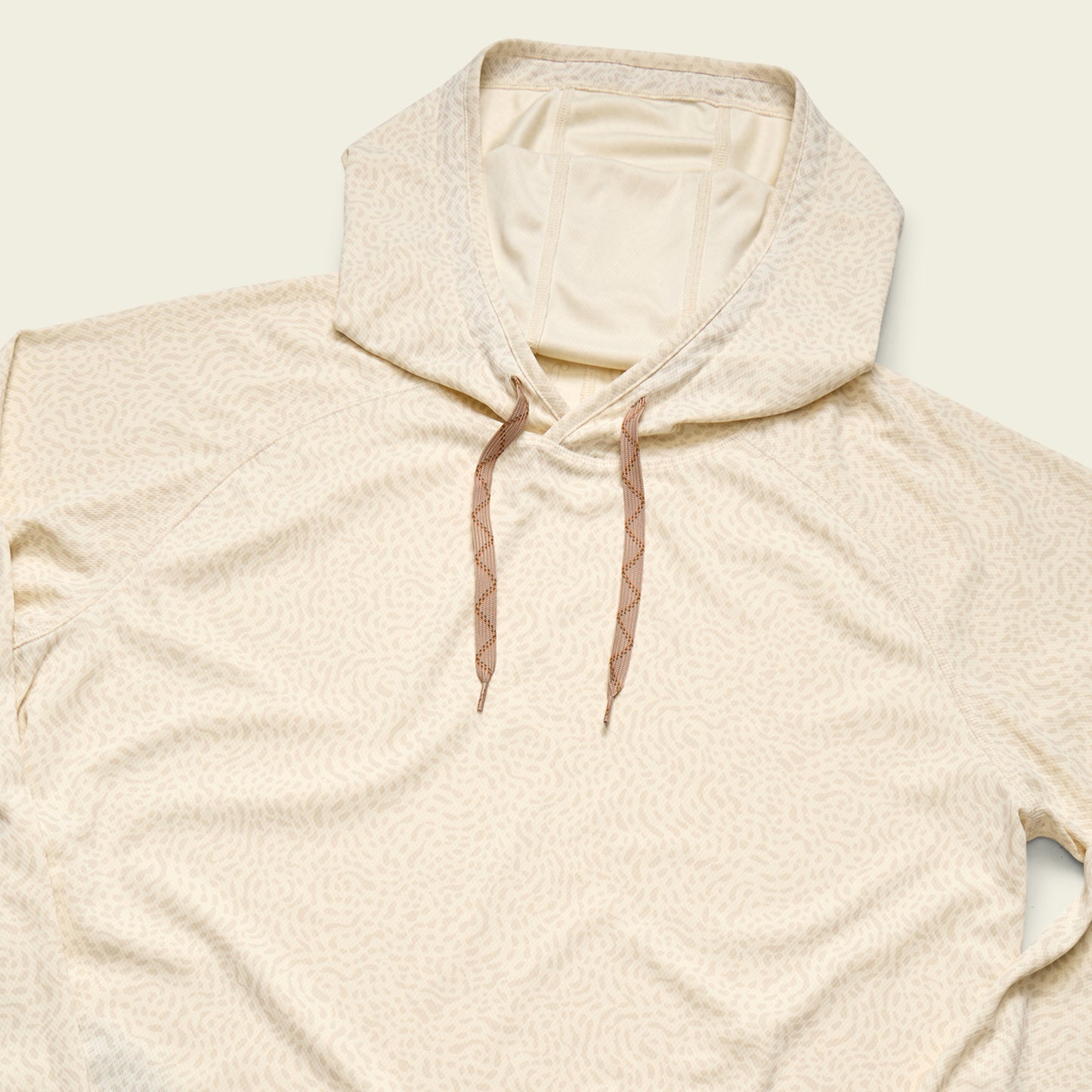Loggerhead Hoodie - Pond Patterns : Bone - View 3