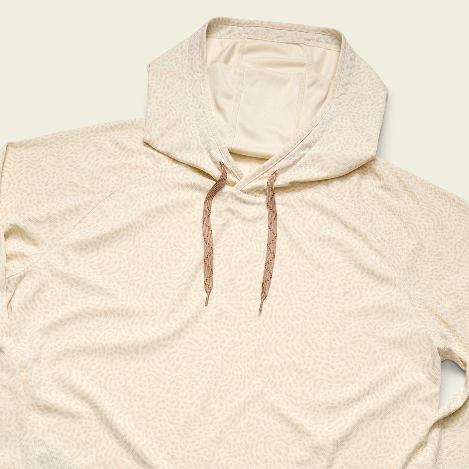 Loggerhead Hoodie - Pond Patterns : Bone - View 3