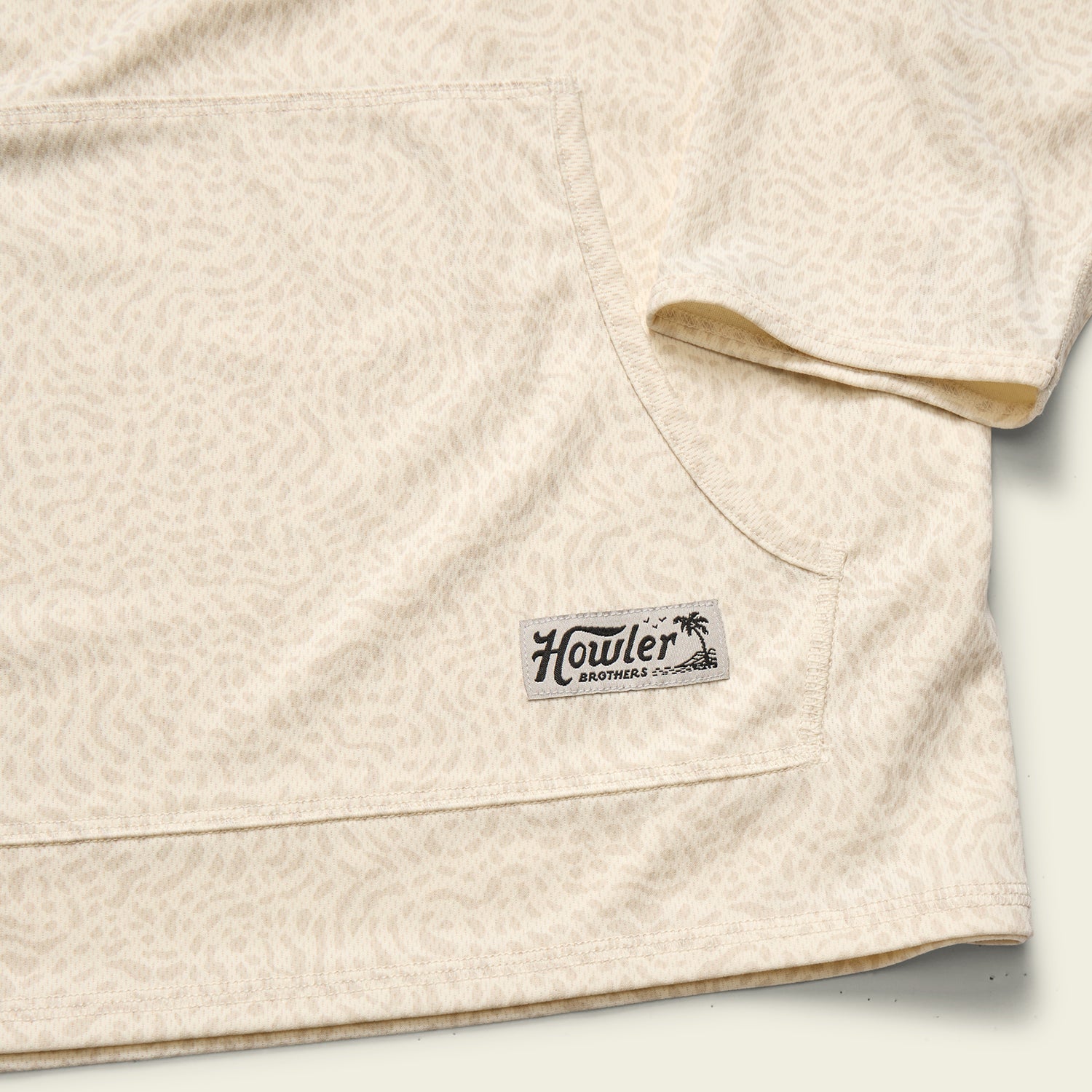 Loggerhead Hoodie - Pond Patterns : Bone - View 5