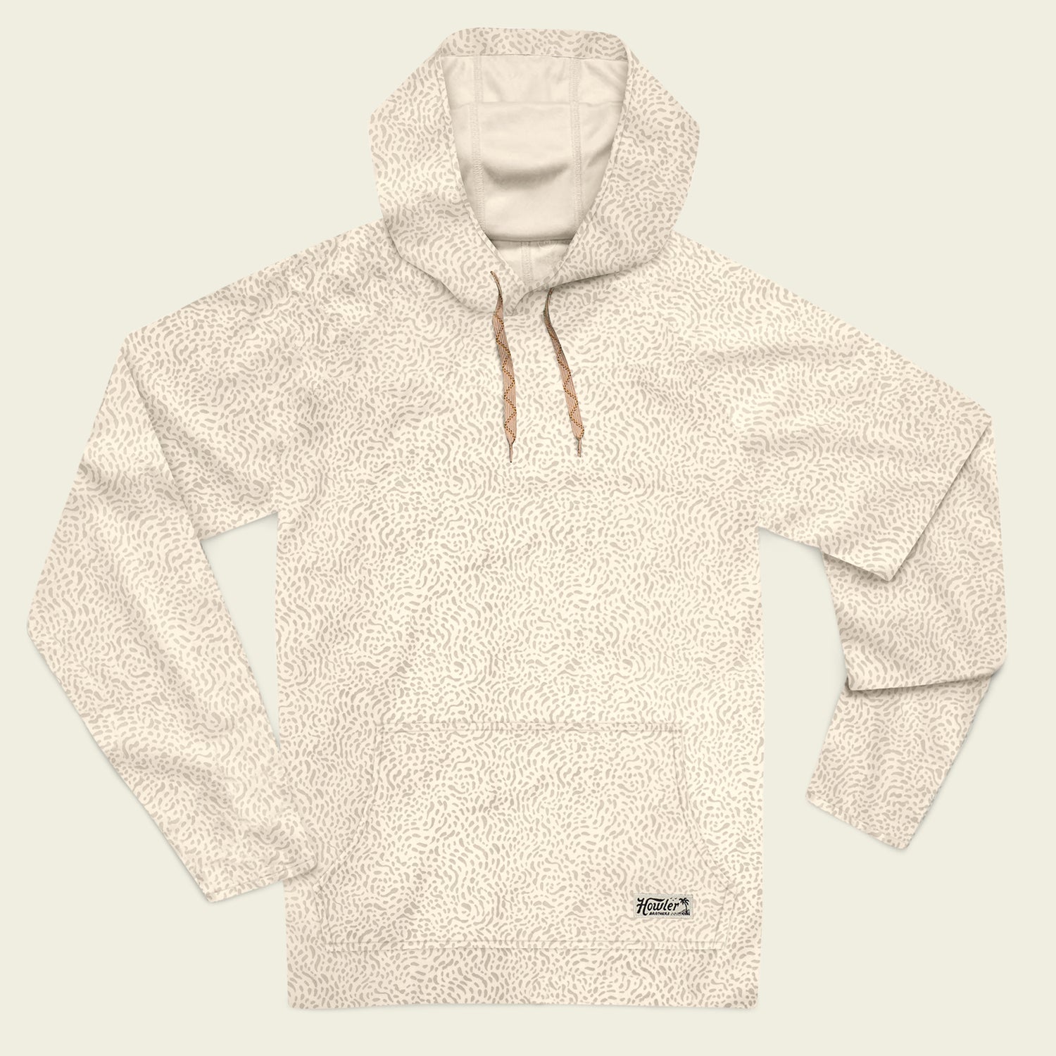 Loggerhead Hoodie - Pond Patterns : Bone