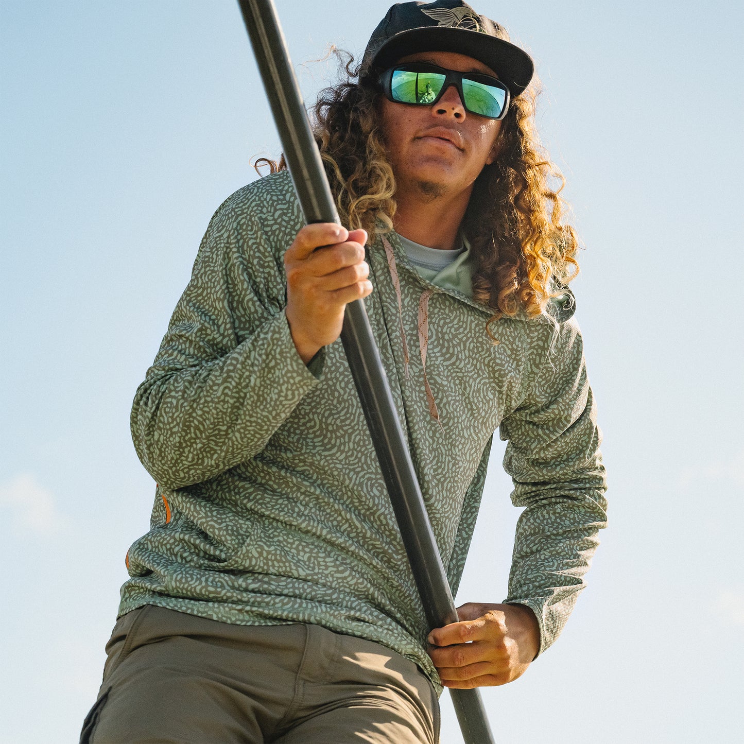Loggerhead Hoodie - Pond Patterns : Mermaid - View 2