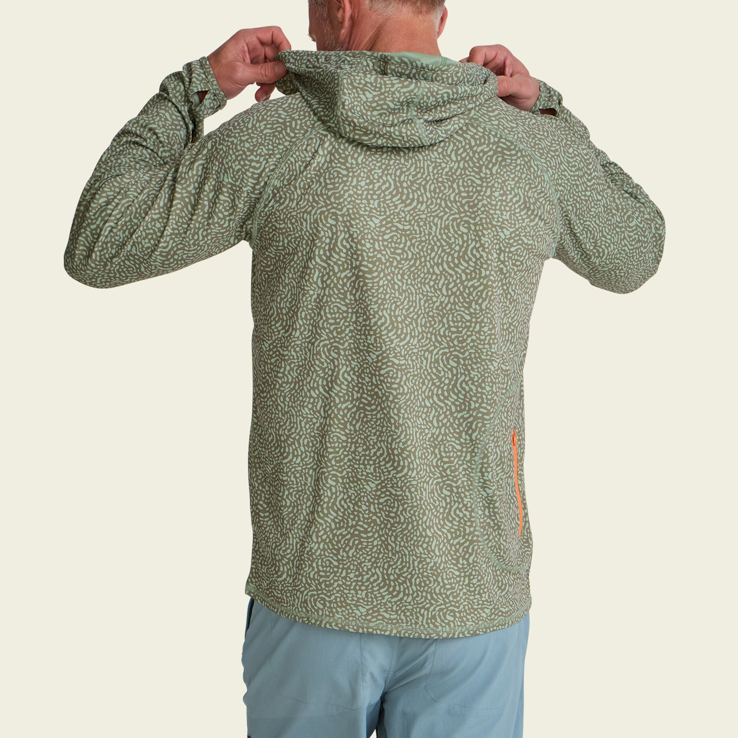Loggerhead Hoodie - Pond Patterns : Mermaid - View 6