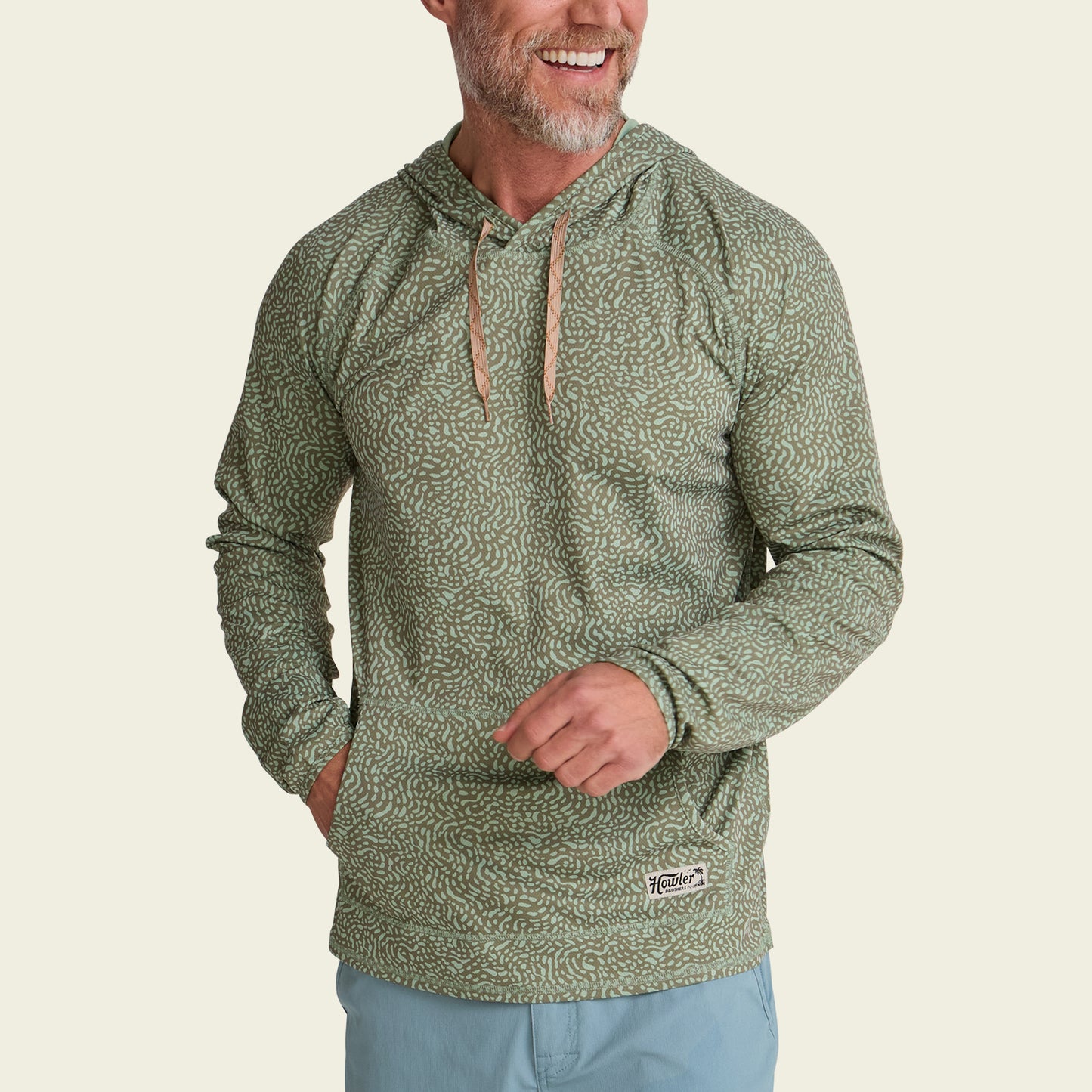 Loggerhead Hoodie - Pond Patterns : Mermaid - View 4