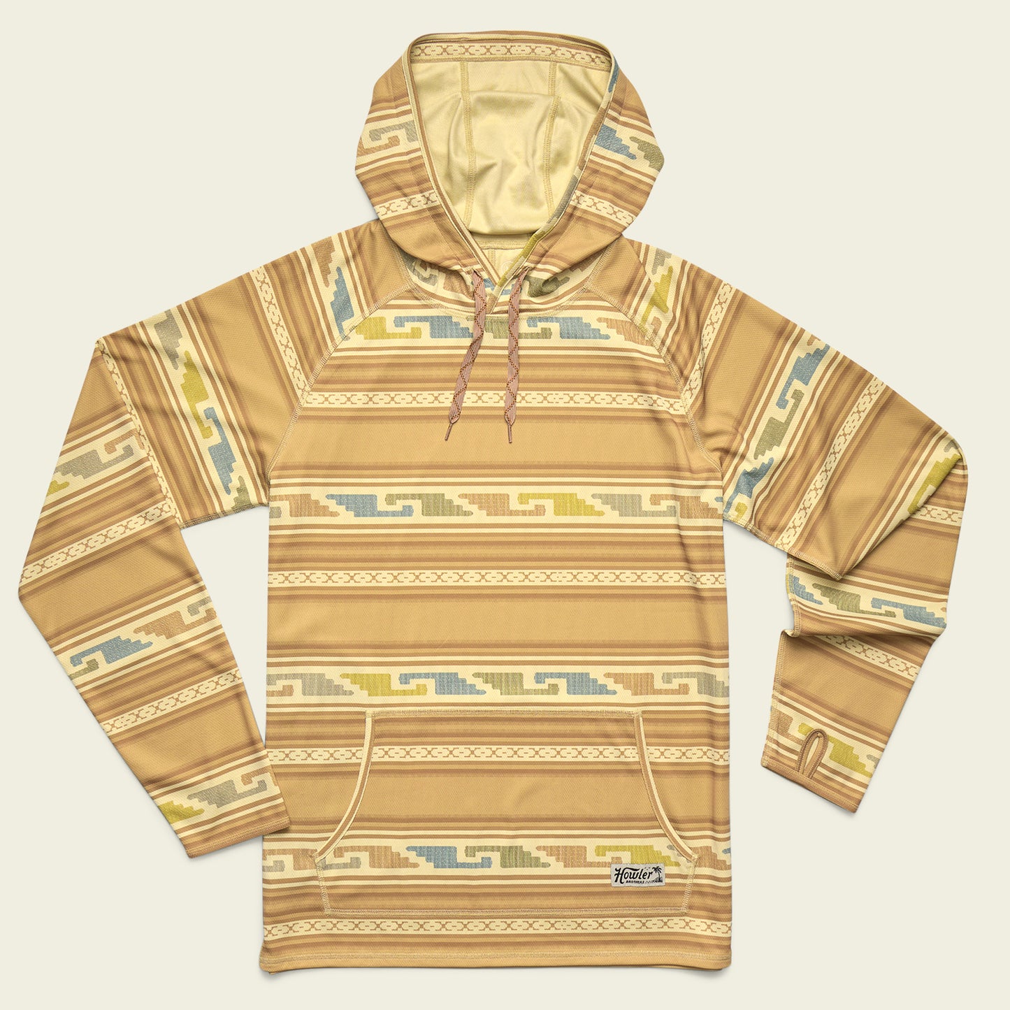 Loggerhead Hoodie - Temple Tracks : Camel - View 1