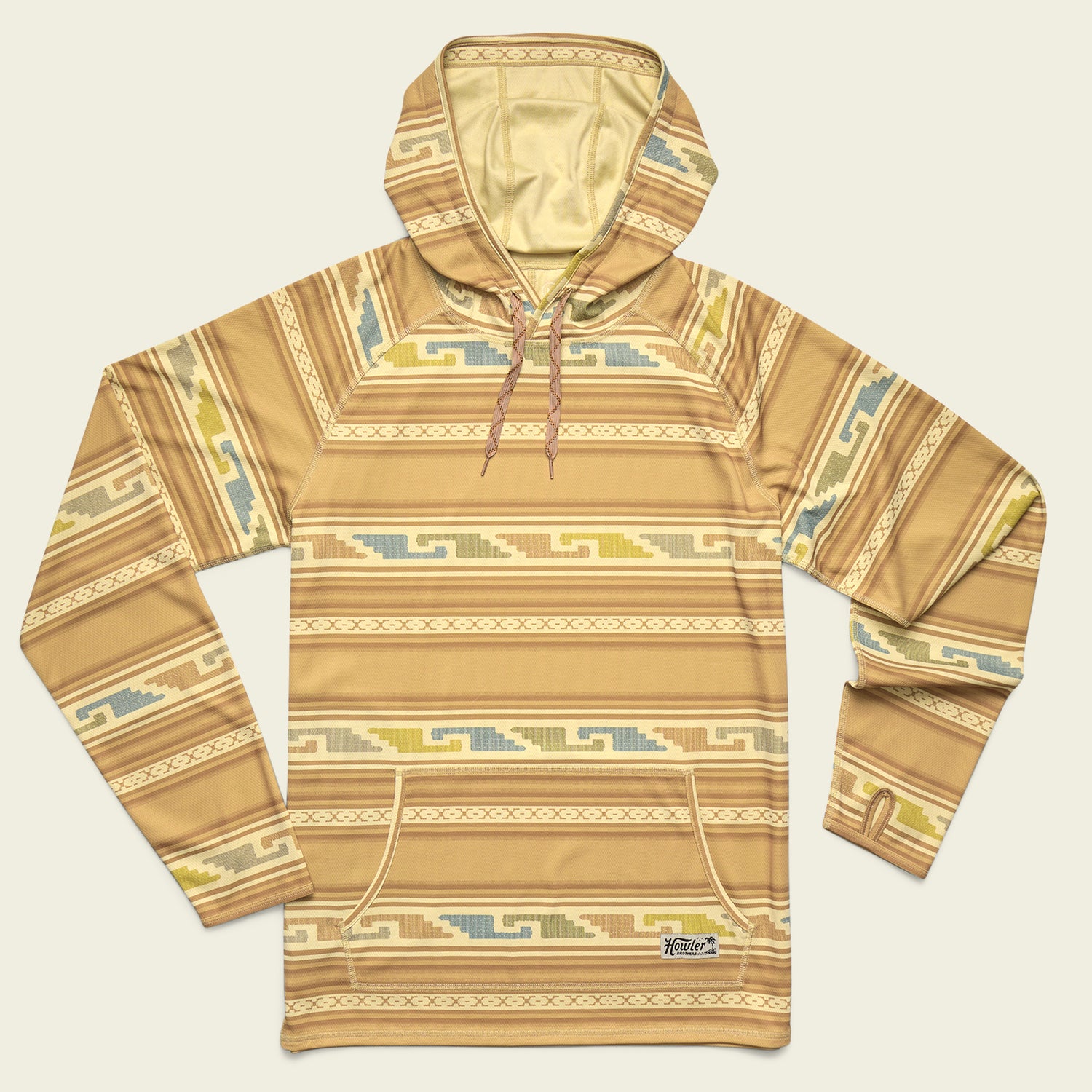 Loggerhead Hoodie - Temple Tracks : Camel
