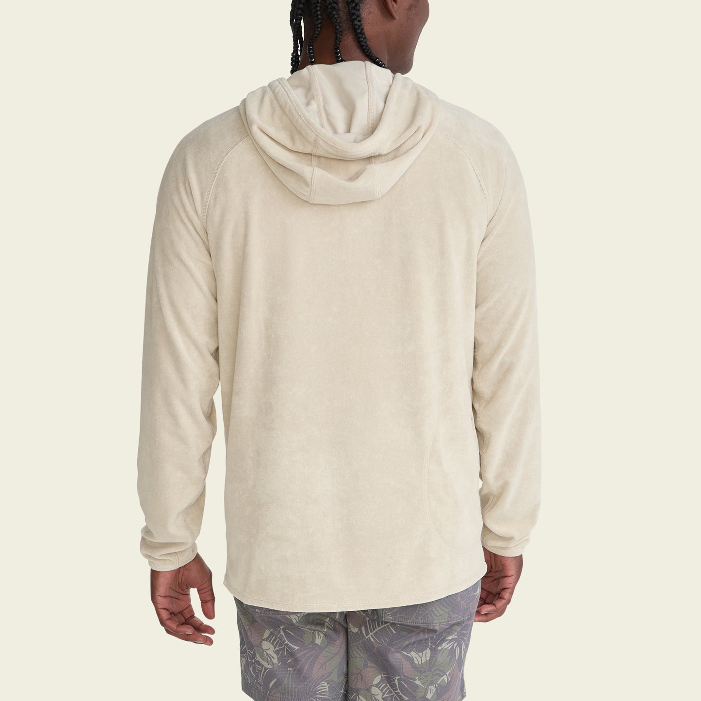 Terrycloth Hoodie - Surfbird : Sand - View 6