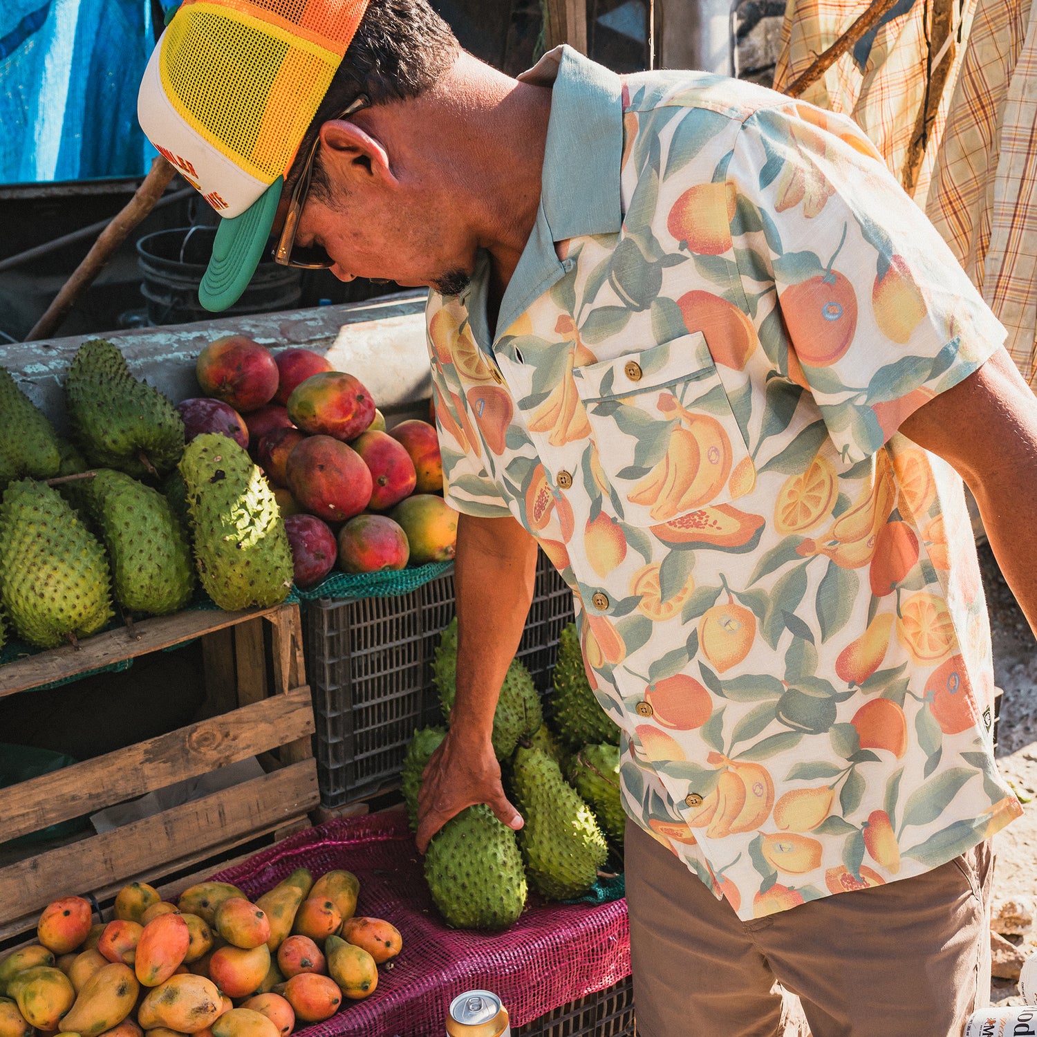 Frutería Monoloha Shirt - Delicias : Sand - View 8