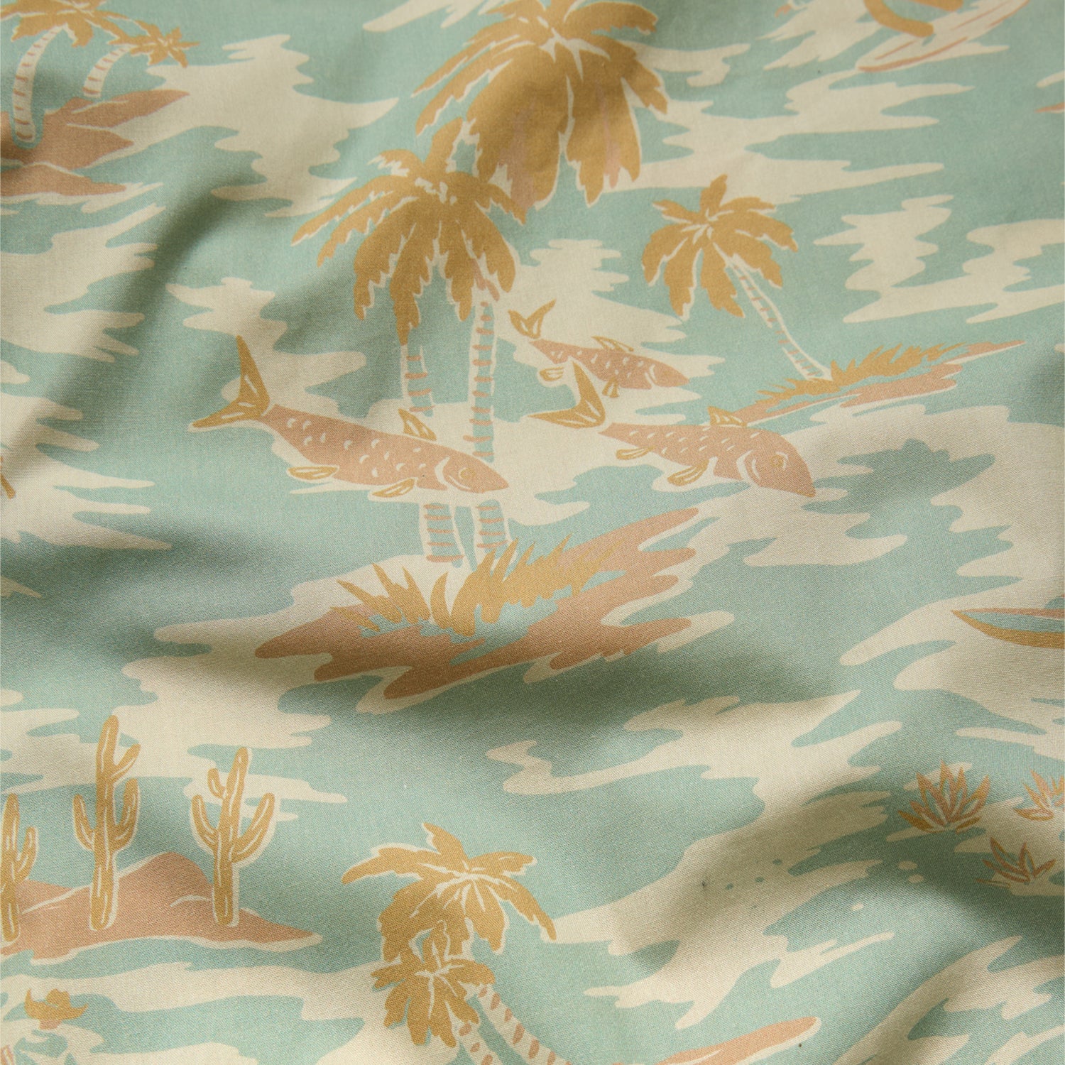 H Bar B Snapshirt - Dreamland : Seafoam - View 7