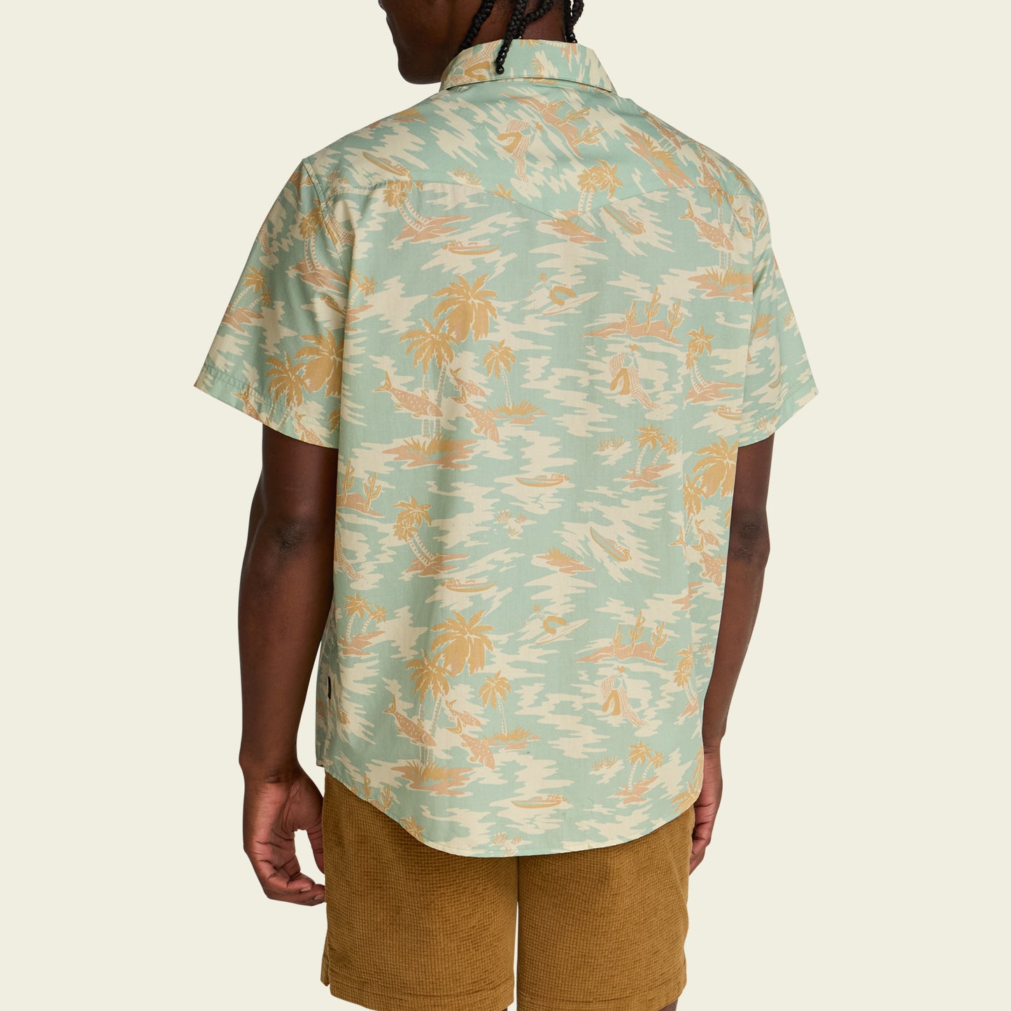 H Bar B Snapshirt - Dreamland : Seafoam - View 6
