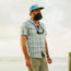H Bar B Snapshirt - Prairie Plaid : Seafoam