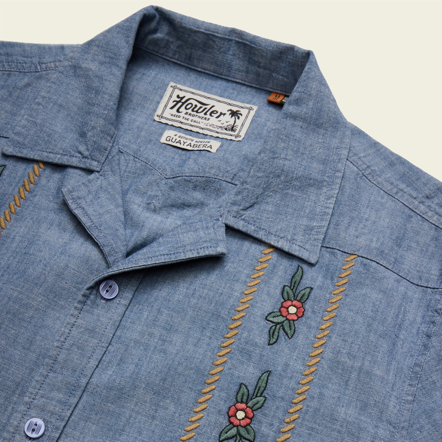 HFTTMM  Guayabera Shirt - Sea Mist - View 3