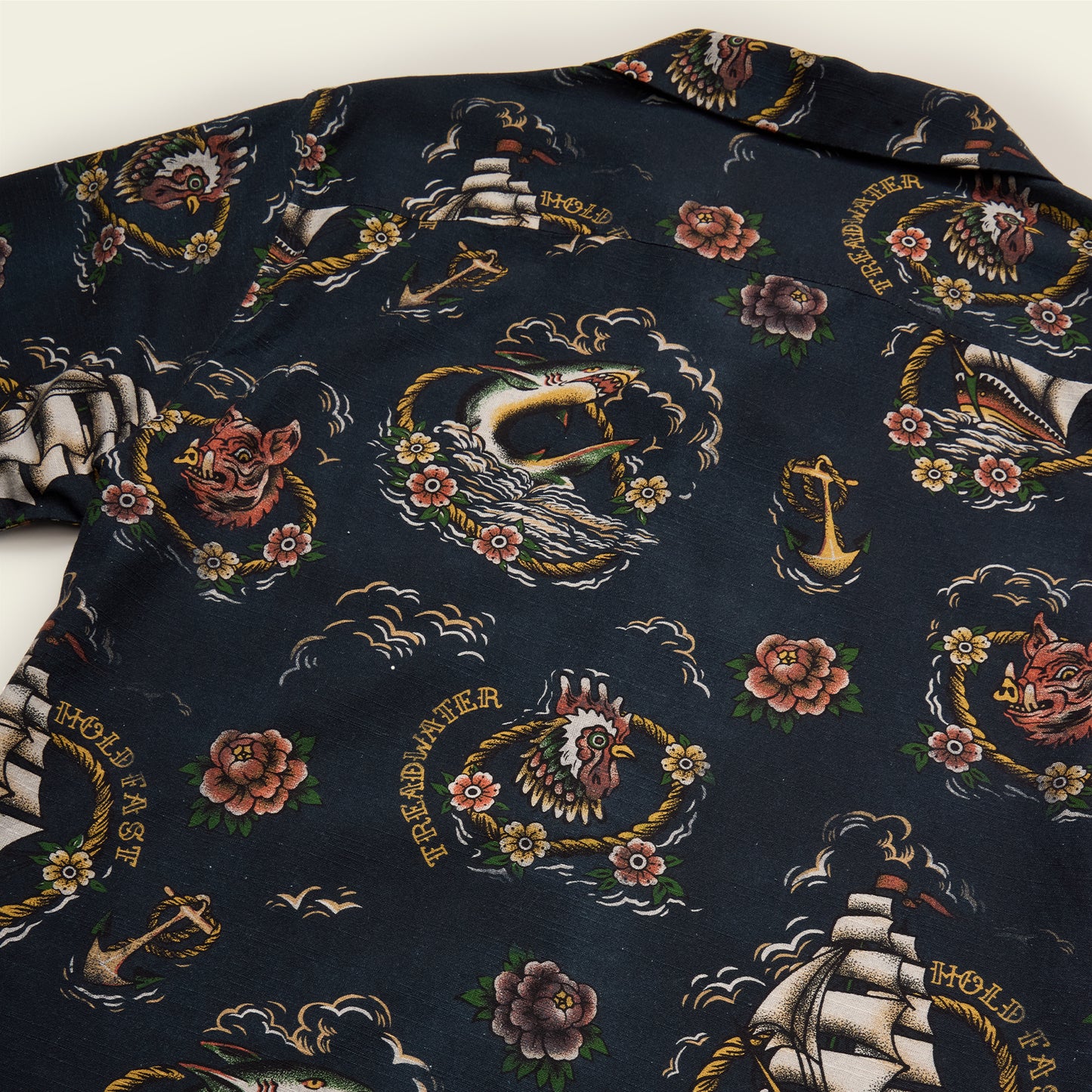 HFTTMM Monoloha Shirt - Sea Spell : Deep Ocean - View 6
