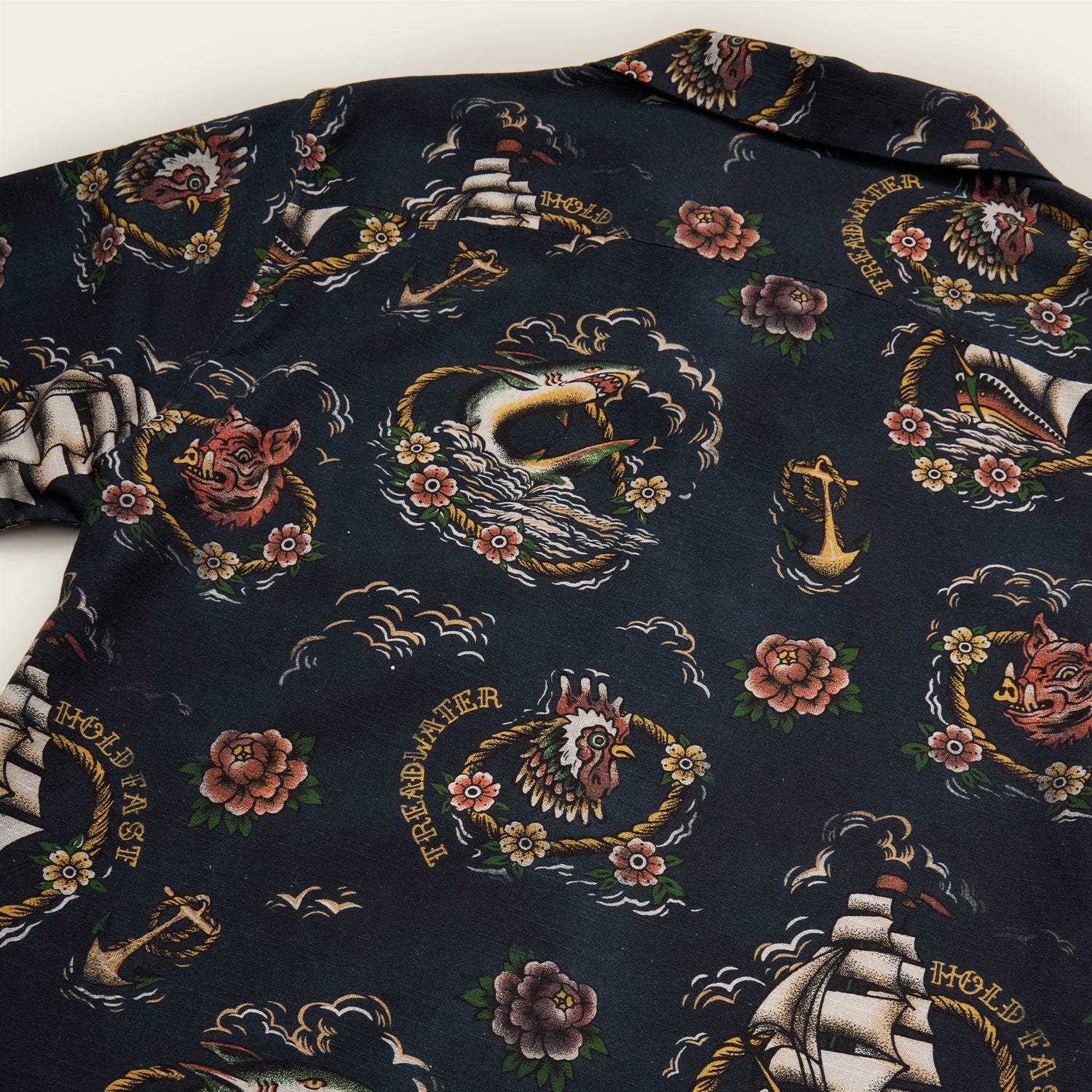 HFTTMM Monoloha Shirt - Sea Spell : Deep Ocean - View 6