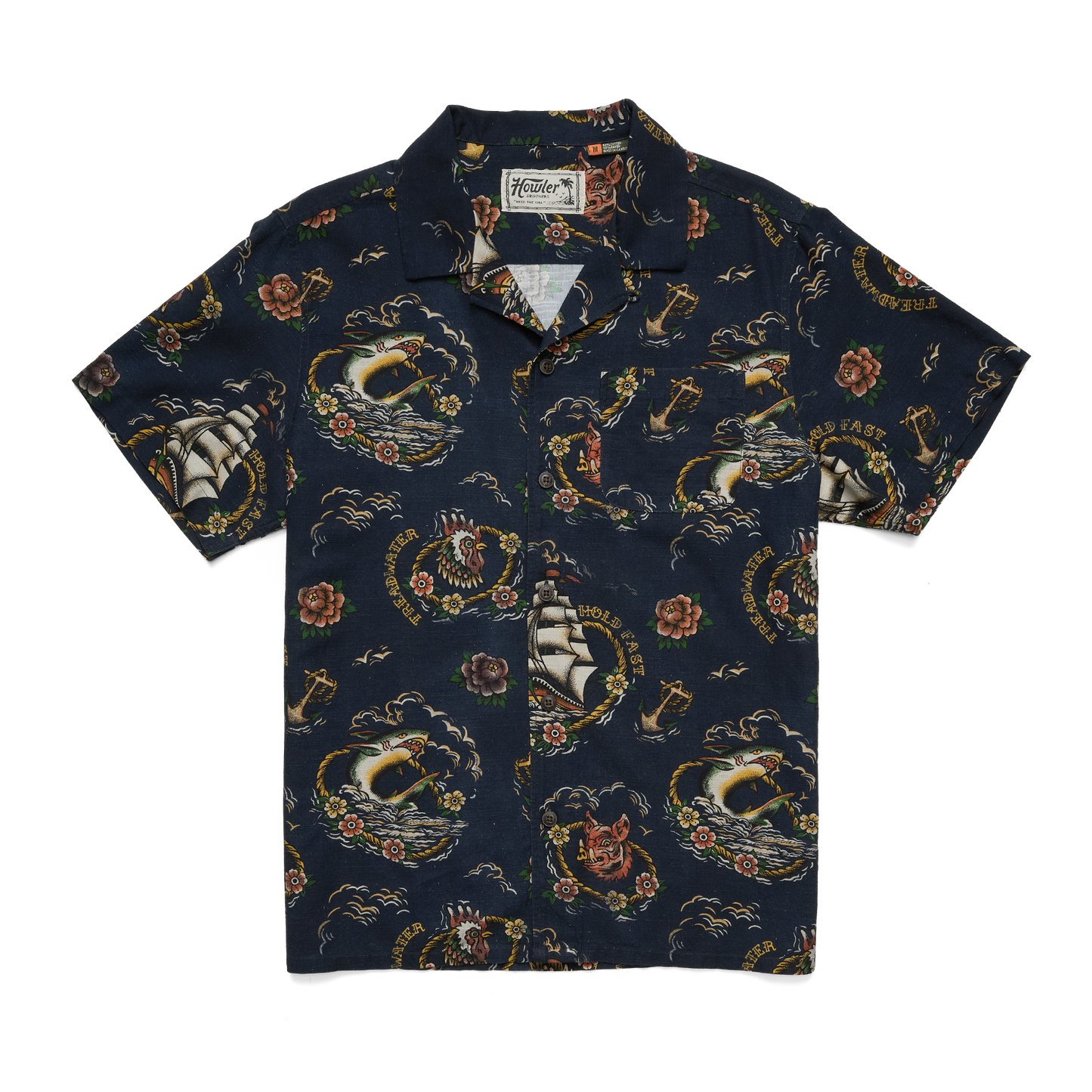 HFTTMM Monoloha Shirt - Sea Spell : Deep Ocean - View 1