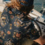 HFTTMM Monoloha Shirt - Sea Spell : Deep Ocean