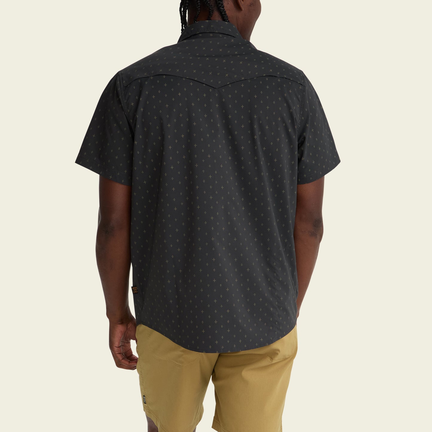 Open Country Tech Shirt - Supernovas : Antique Black - View 6