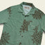 Palapa Terry Shirt - Sunflower Pixels : Granite Green