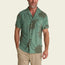 Palapa Terry Shirt - Sunflower Pixels : Granite Green