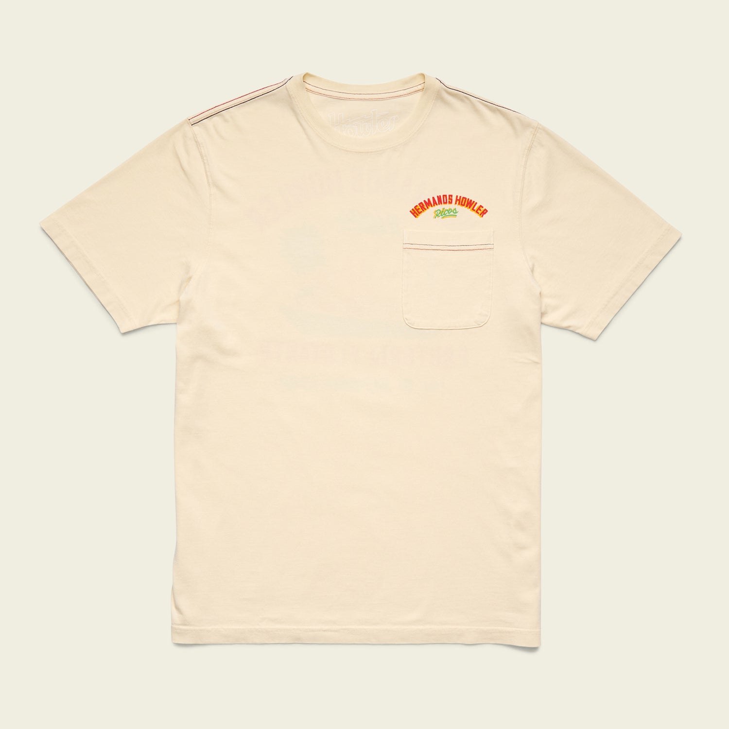 Frutería Flotante Cotton Pocket T-Shirt - Natural - View 3