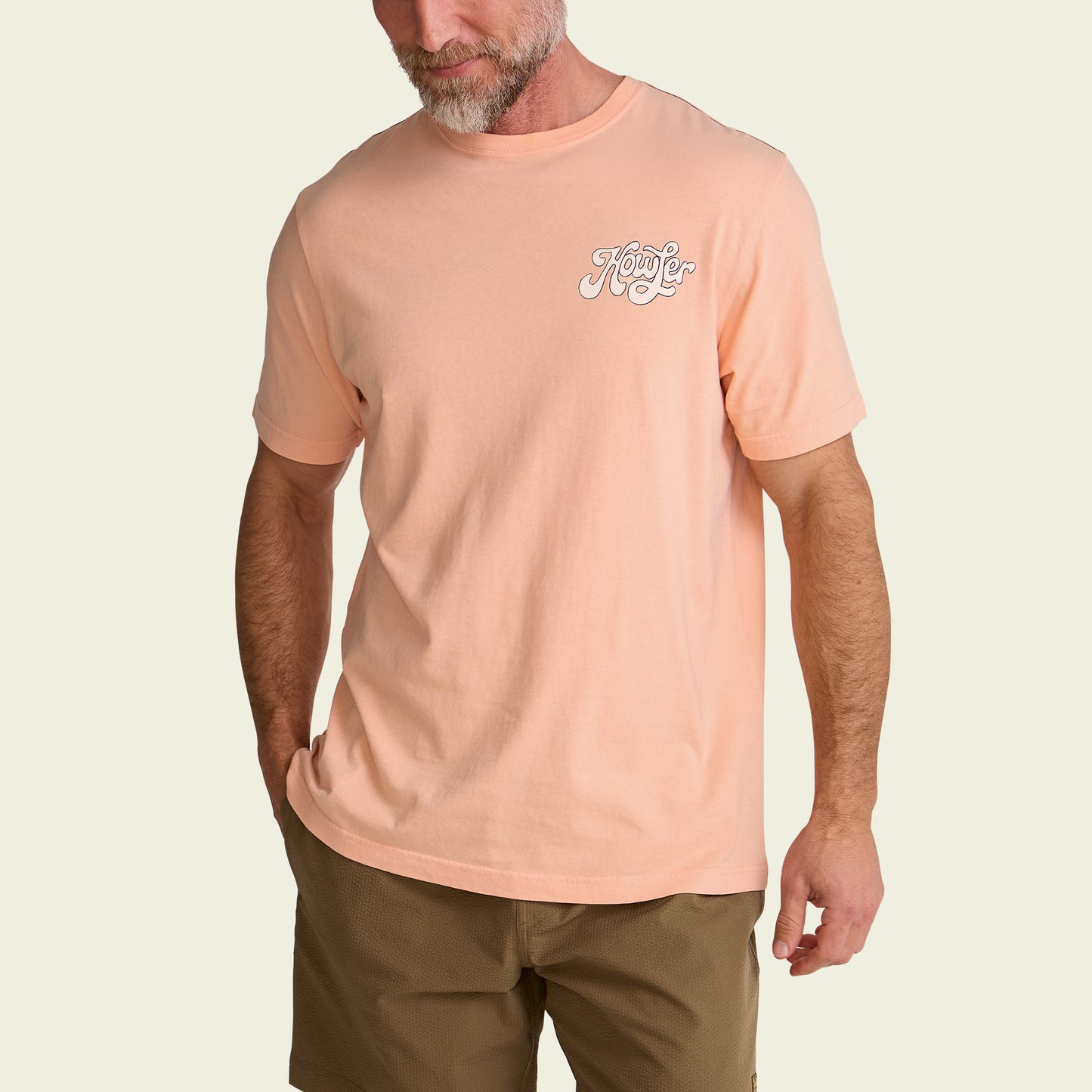 Irie Paradise Cotton T-Shirt - Coral - View 4