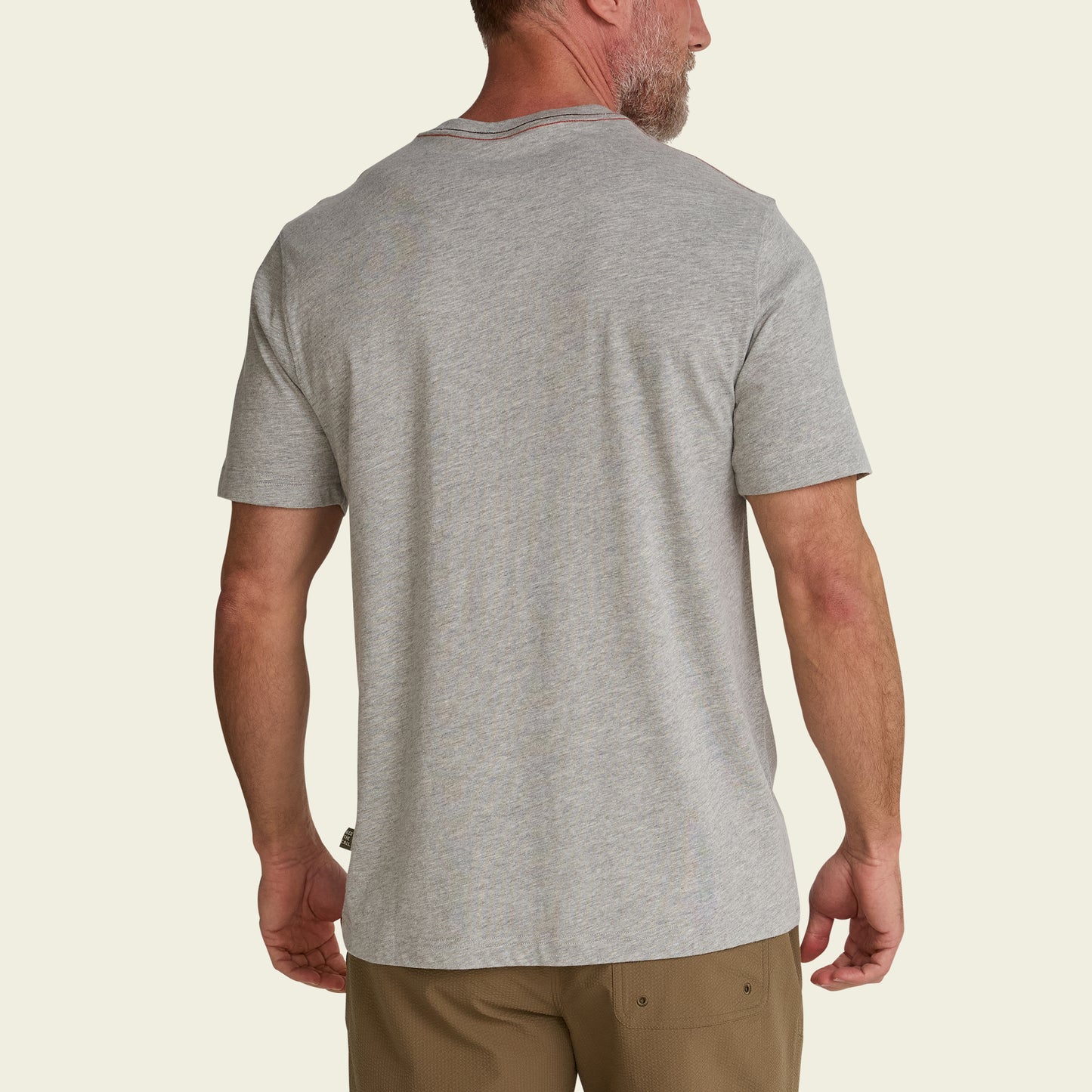 Mono Mirage T-Shirt - Light Grey Heather - View 5