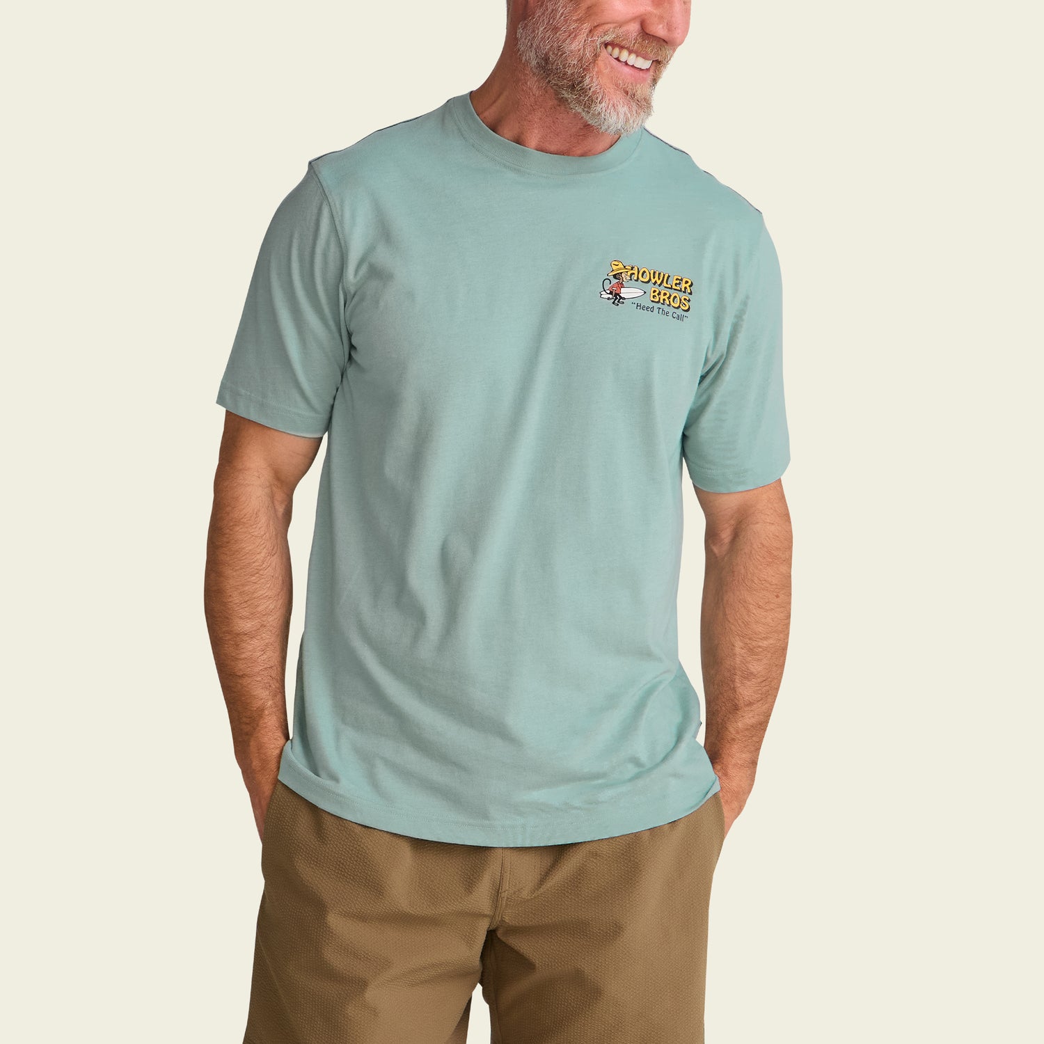 El Monito Surfs T-Shirt - Riviera Blue - View 4