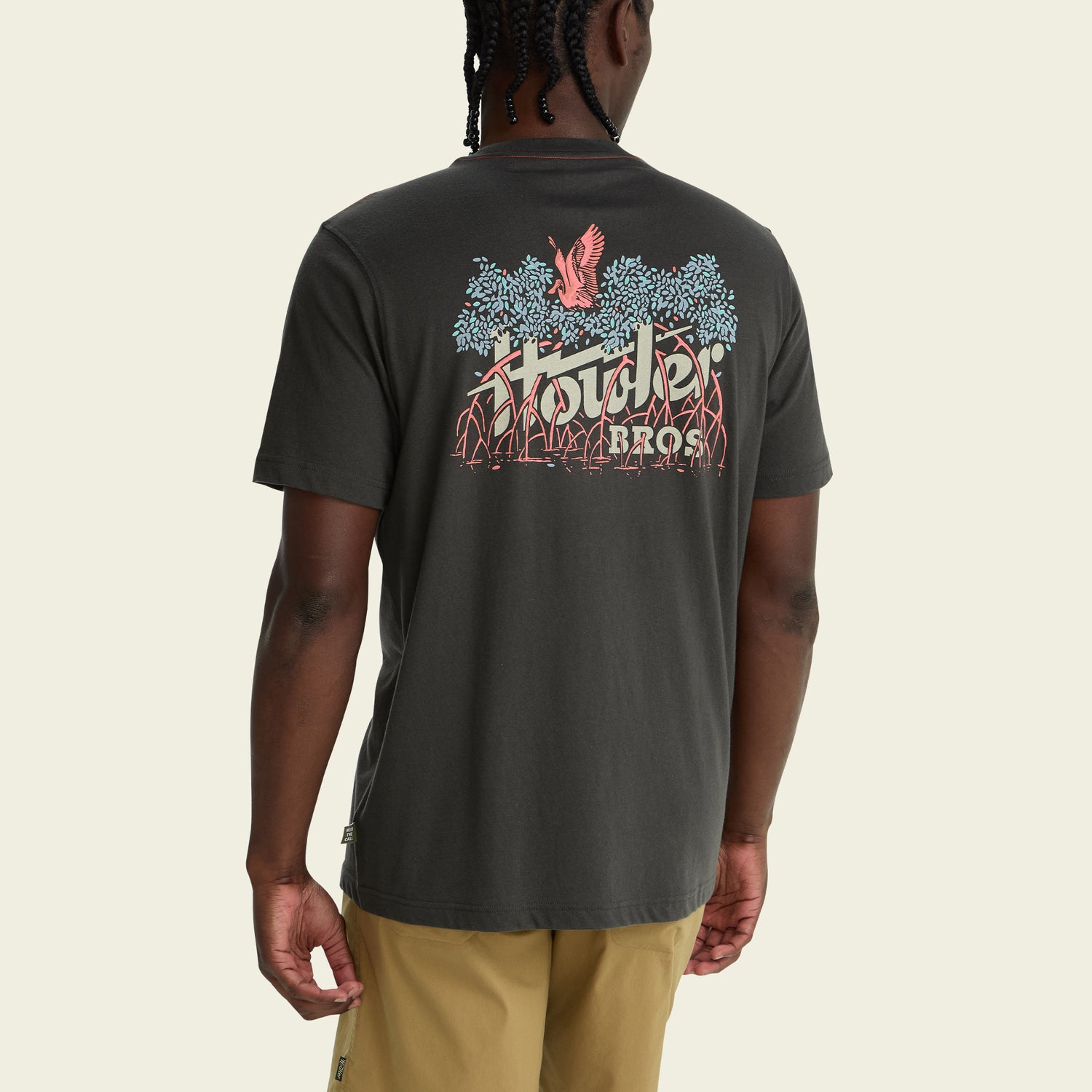 Electric Mangroves T-Shirt - Antique Black - View 5
