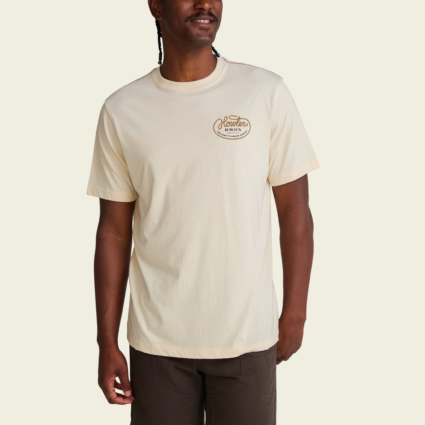 Howler Lasso T-Shirt - Natural - View 4
