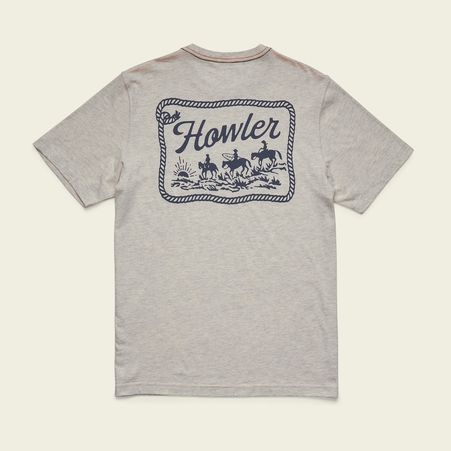 Howler Posse T-Shirt - Heather Grey