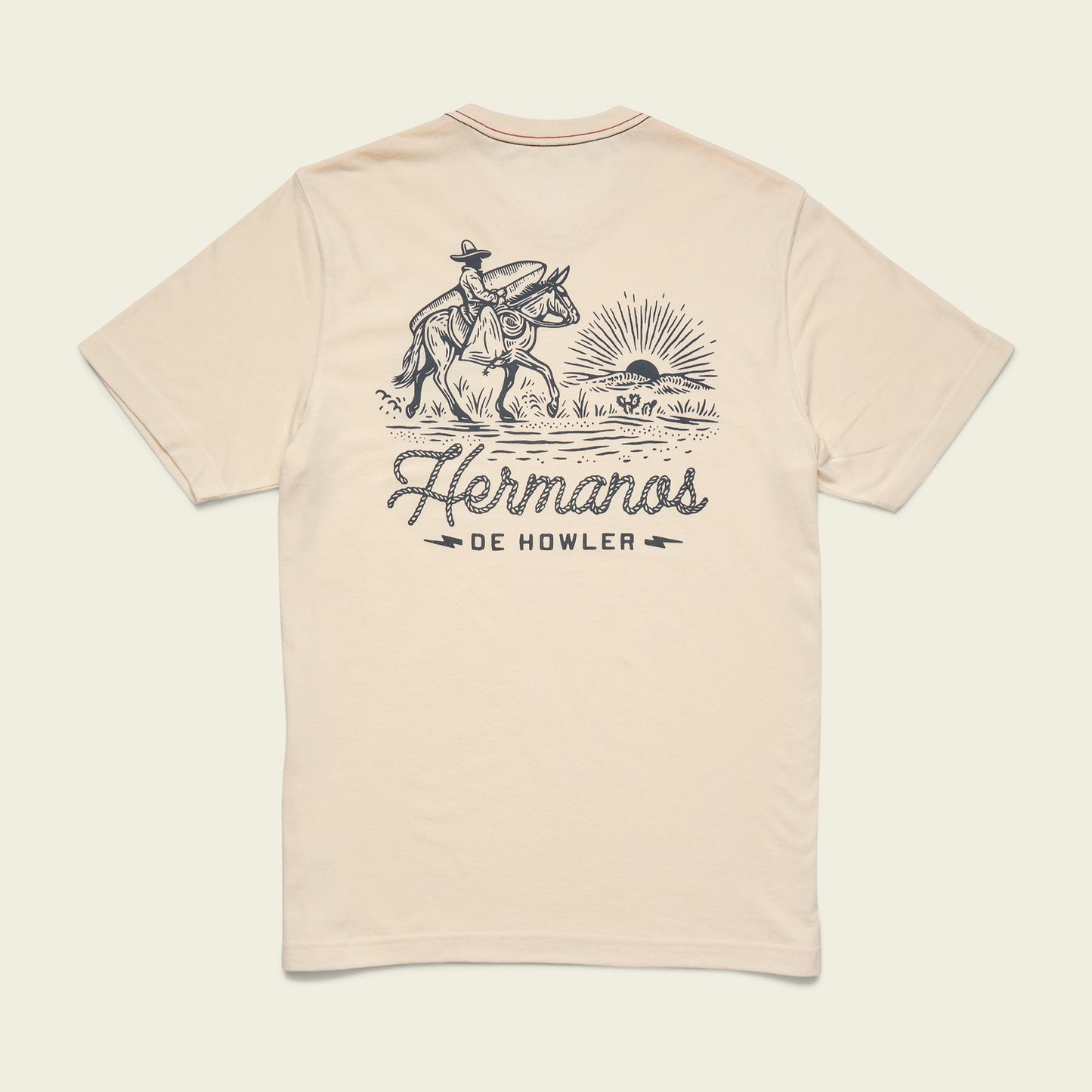 Sunset Rider T-Shirt - Natural - View 1