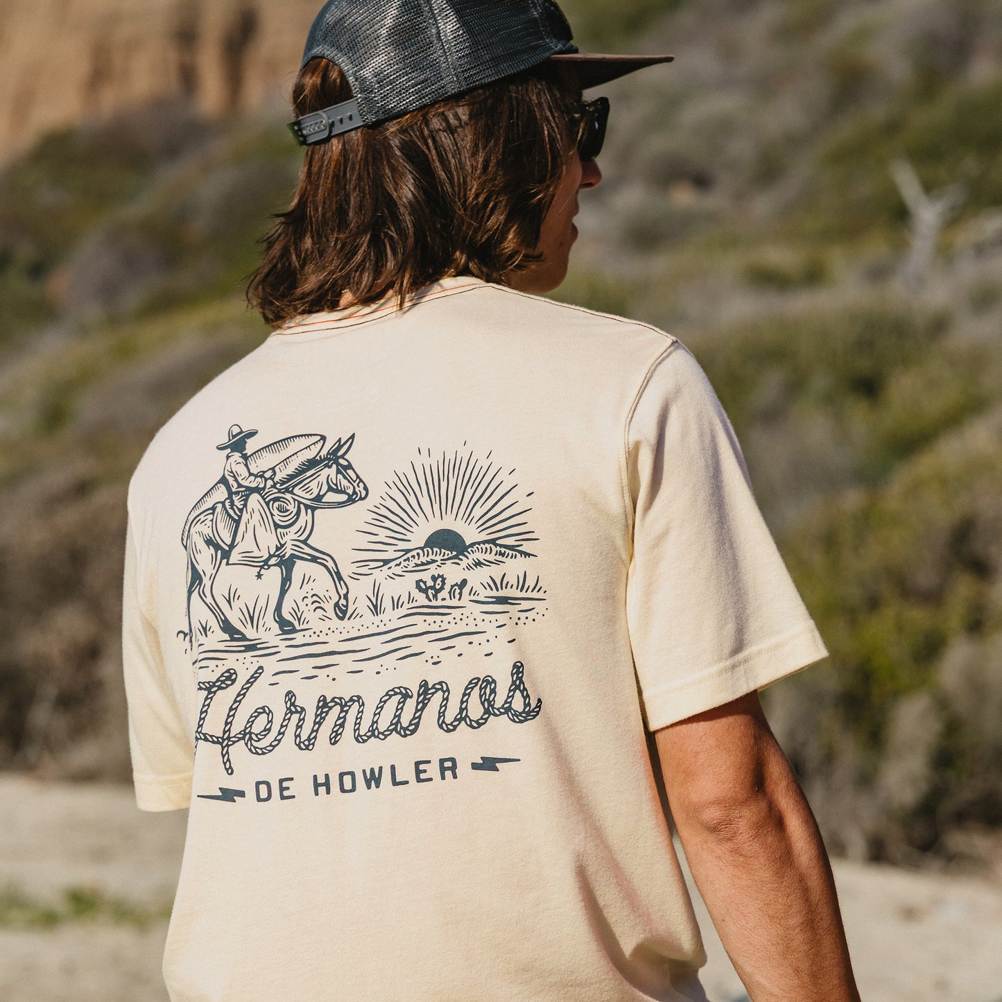 Sunset Rider T-Shirt - Natural - View 2