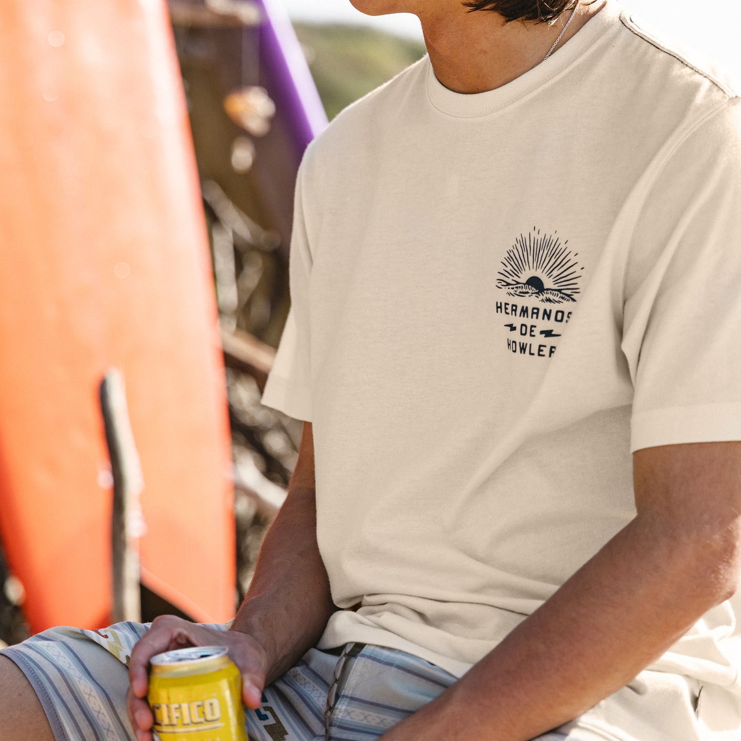 Sunset Rider T-Shirt - Natural - View 6