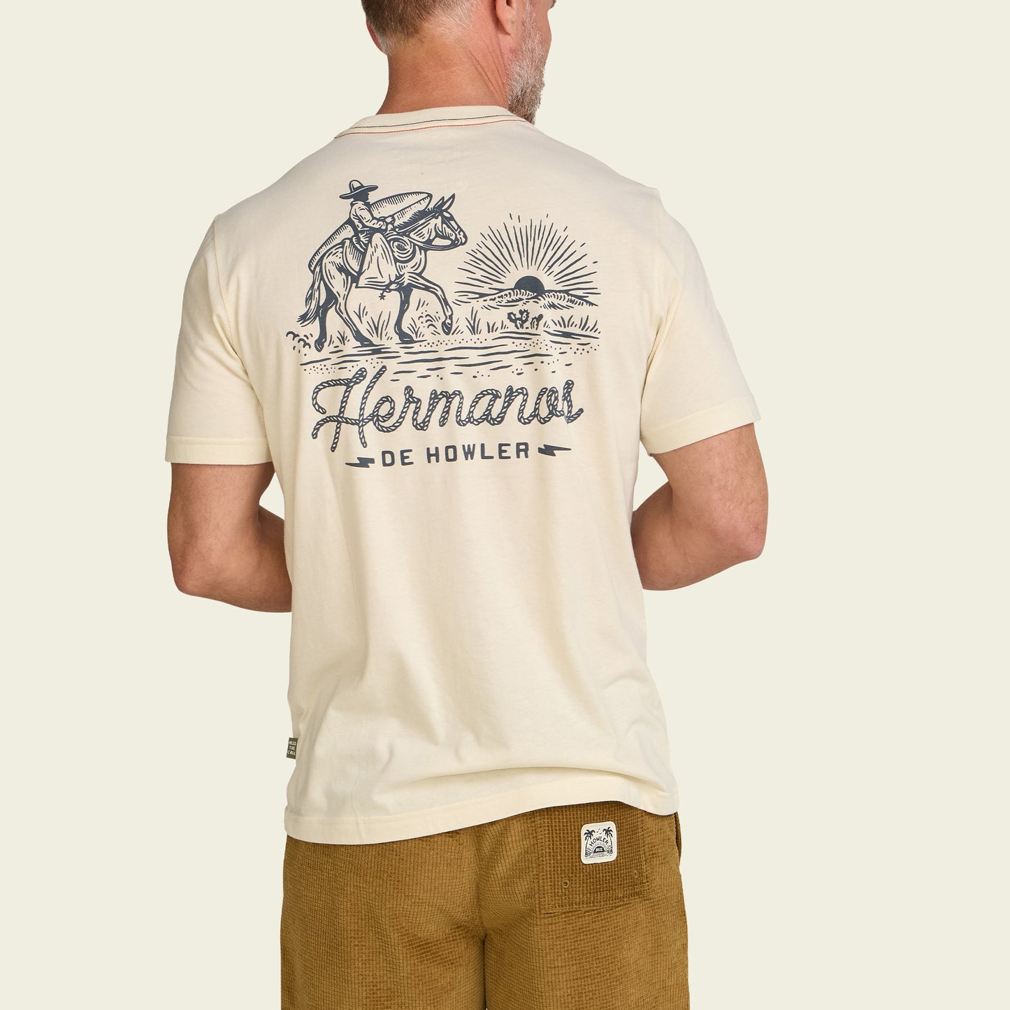 Sunset Rider T-Shirt - Natural - View 5