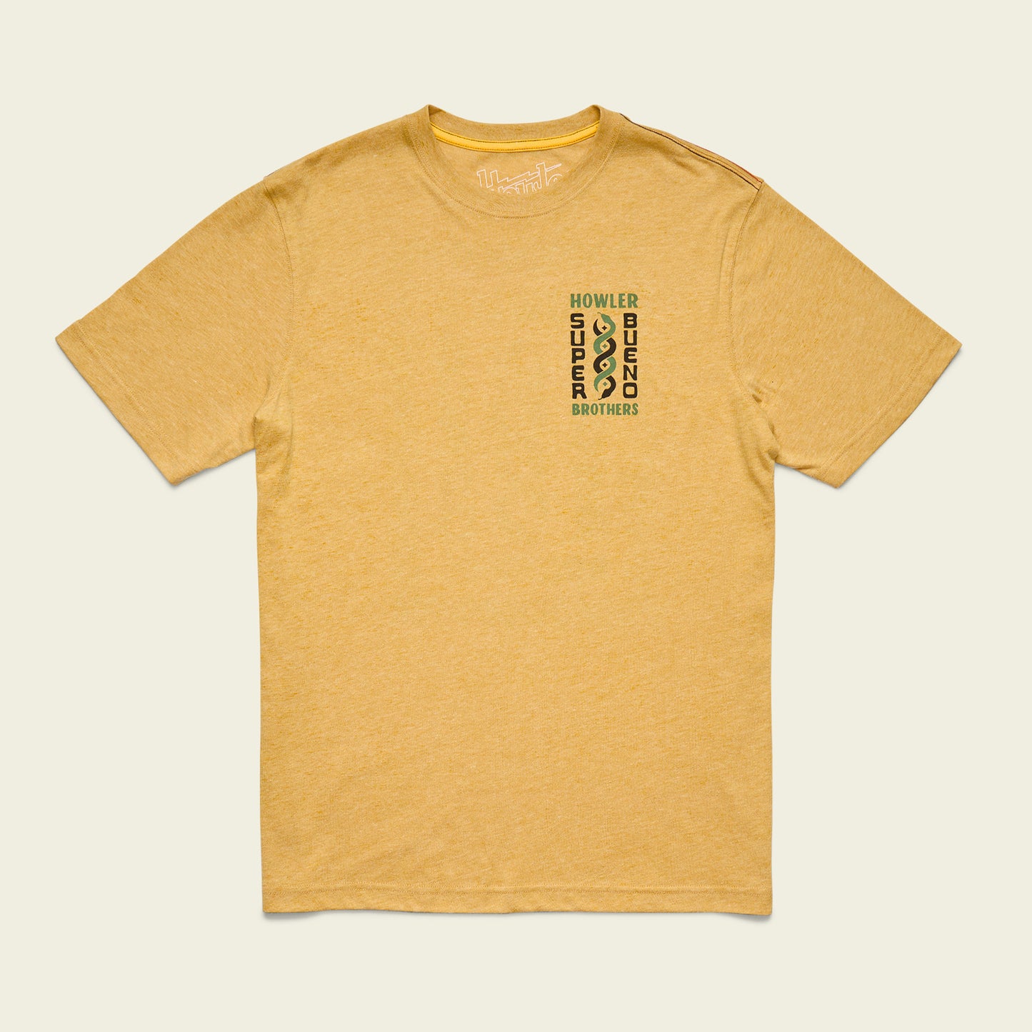 Super Bueno Serpientes T-Shirt - Honey Heather - View 3